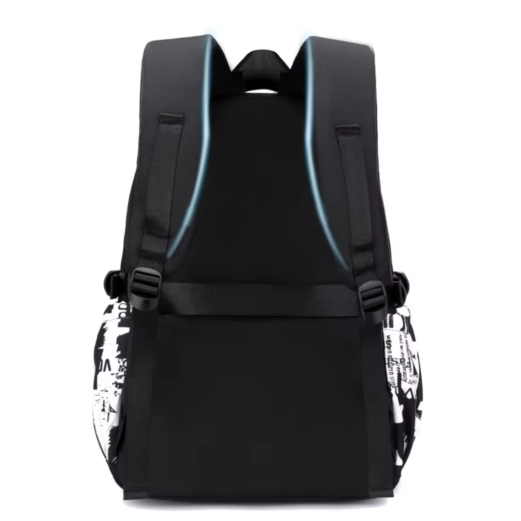 Tecido de nylon impermeável da mochila infantil AstroKid protegendo contra chuva.