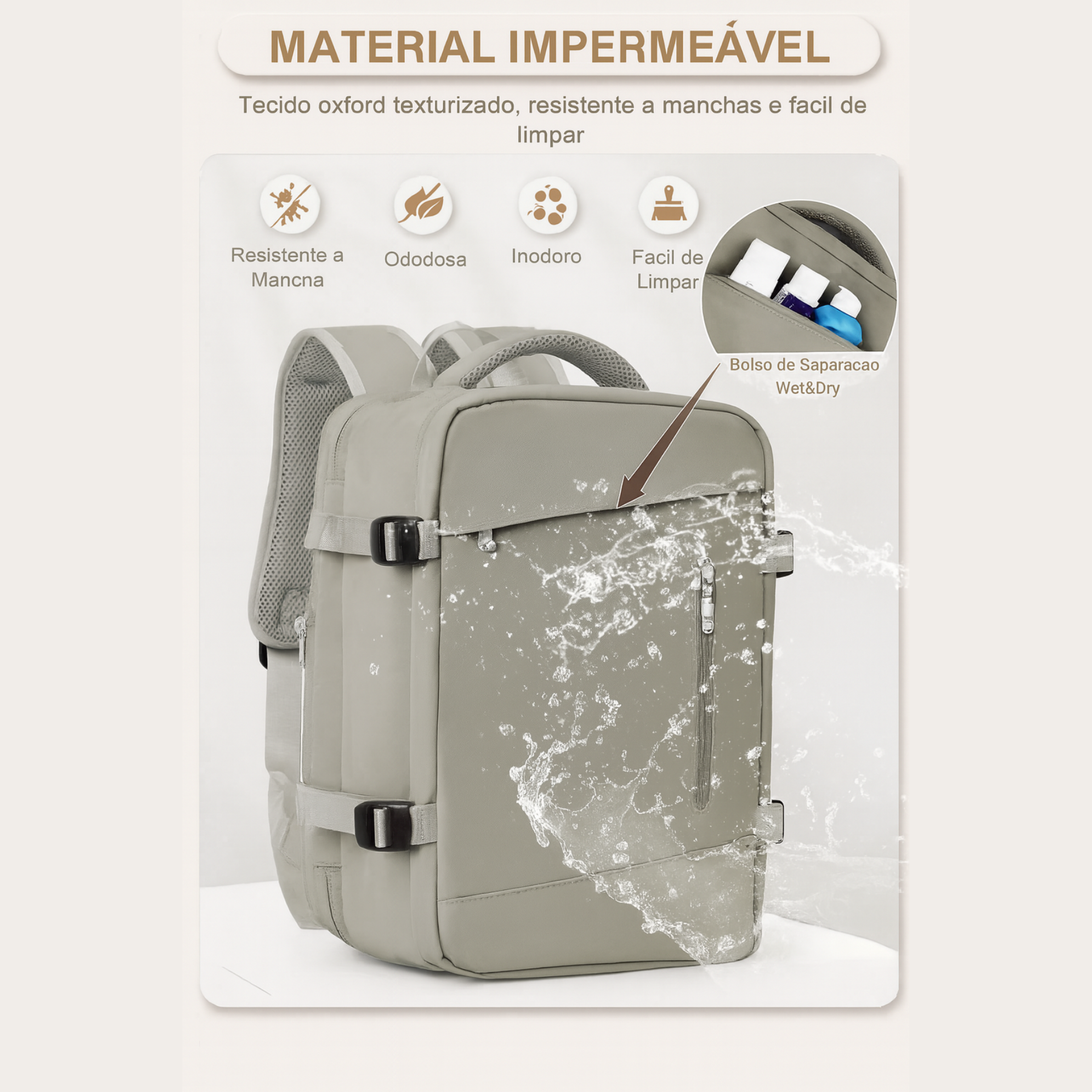 Mochila Masculina De Viagem ExpanTravel