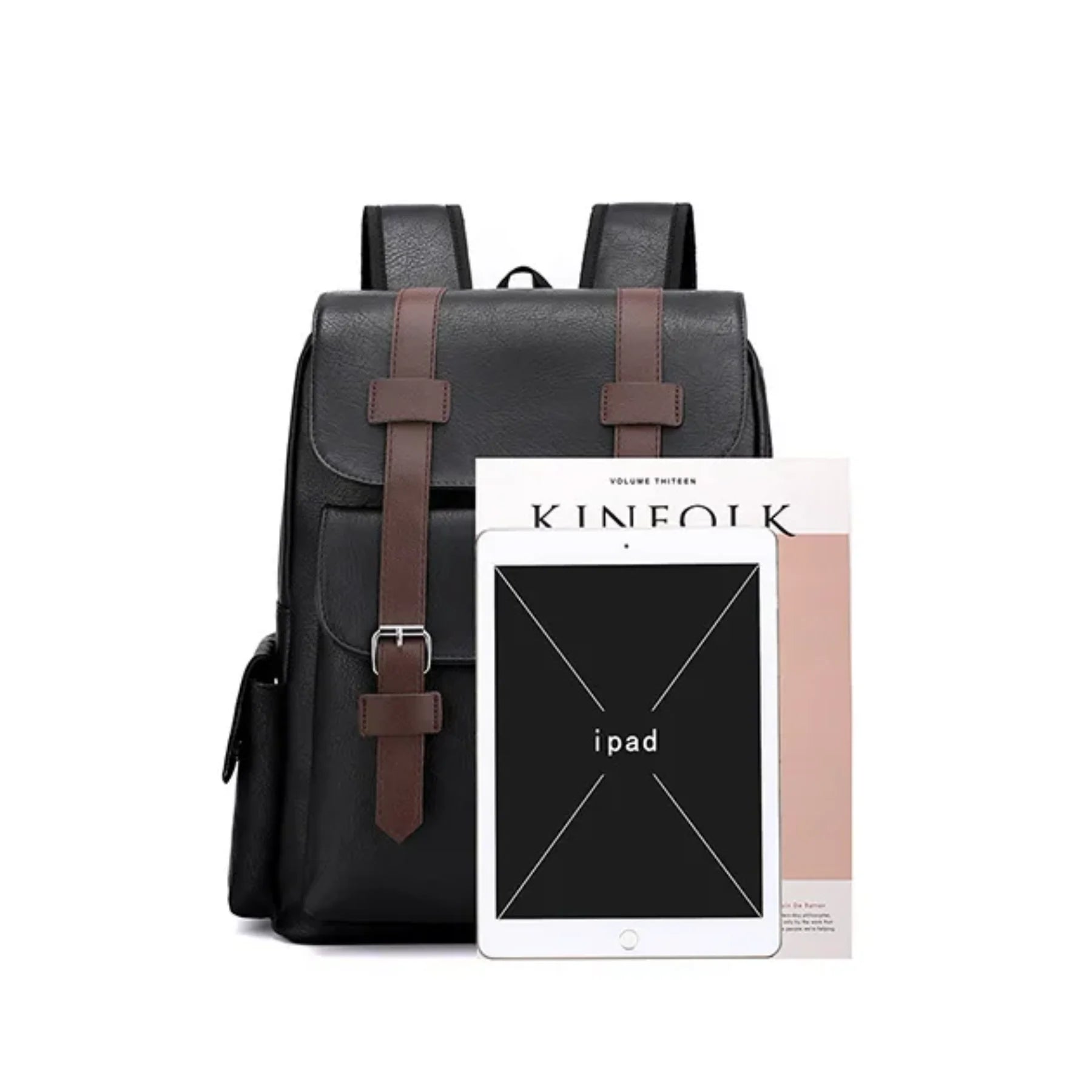 Mochila Masculina NomadCase Premium Notebook 15,6" Preta