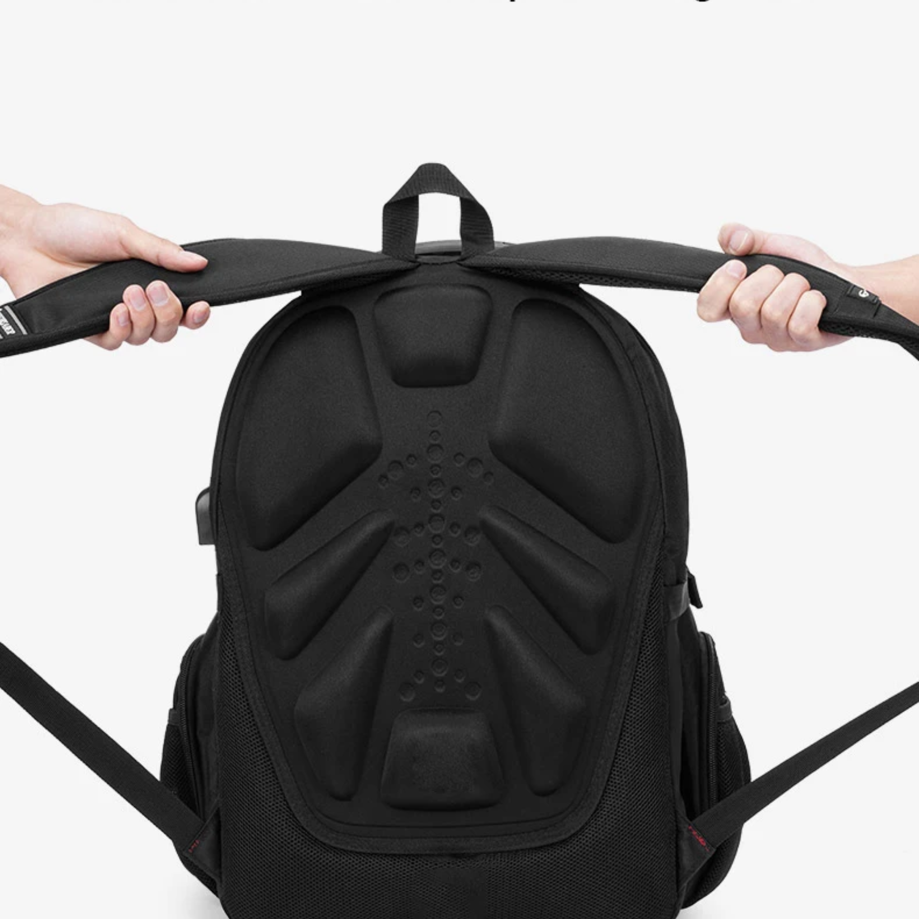 Bolso multifuncional interno da Mochila Masculina Preta NimbusPack