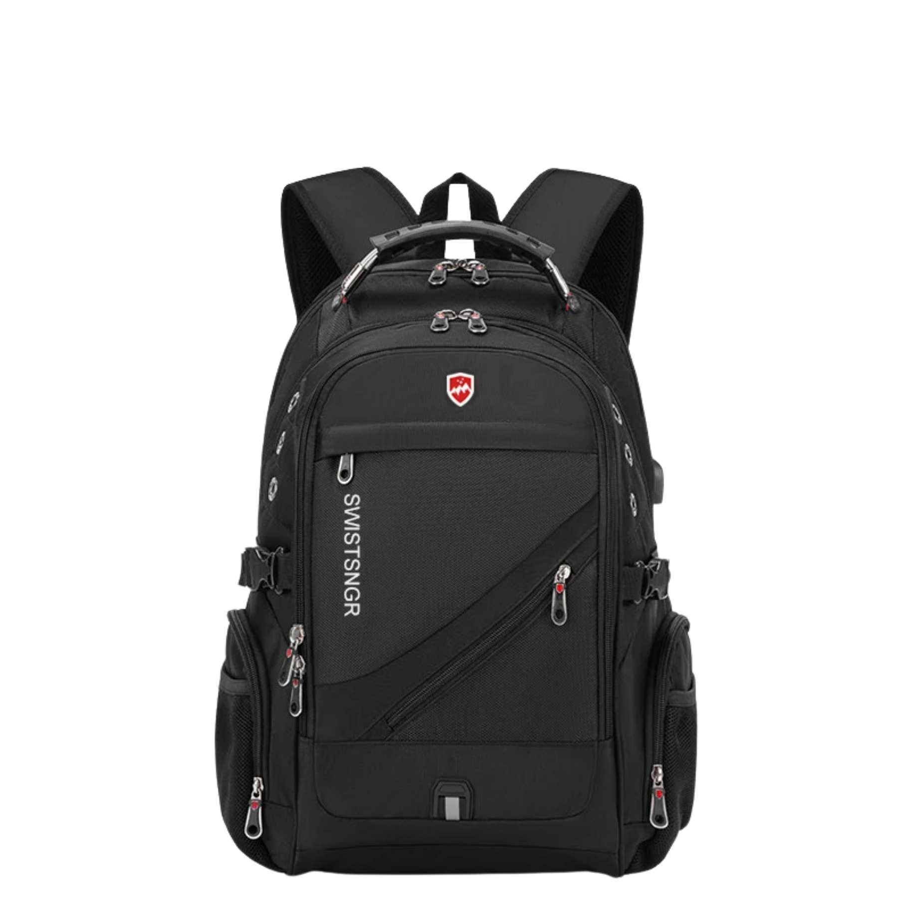 Mochila Masculina Preta NimbusPack com compartimento exclusivo para notebook até 20 polegadas