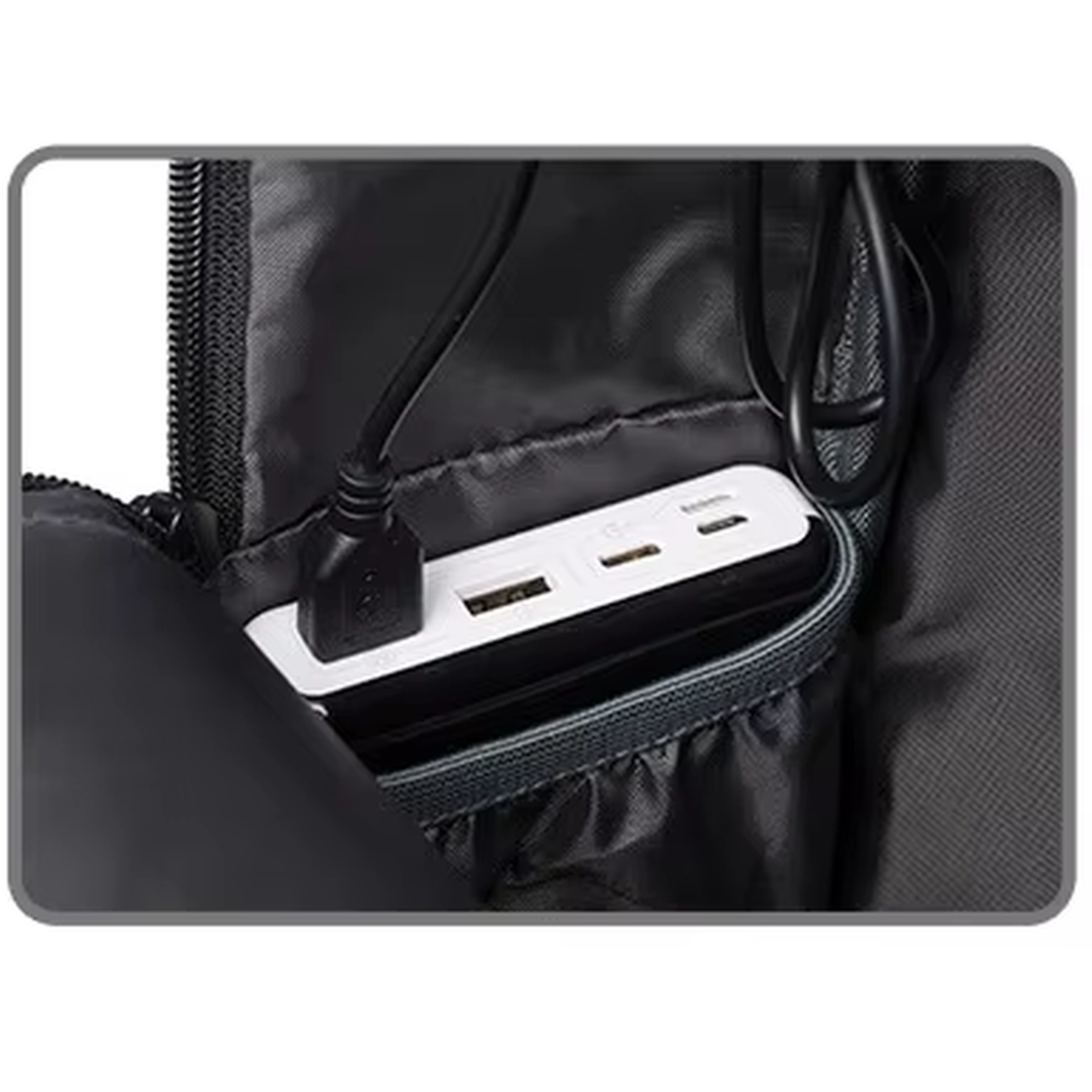 Medidas 45×32×15 cm e peso 0,85 kg da mochila Zonge preta