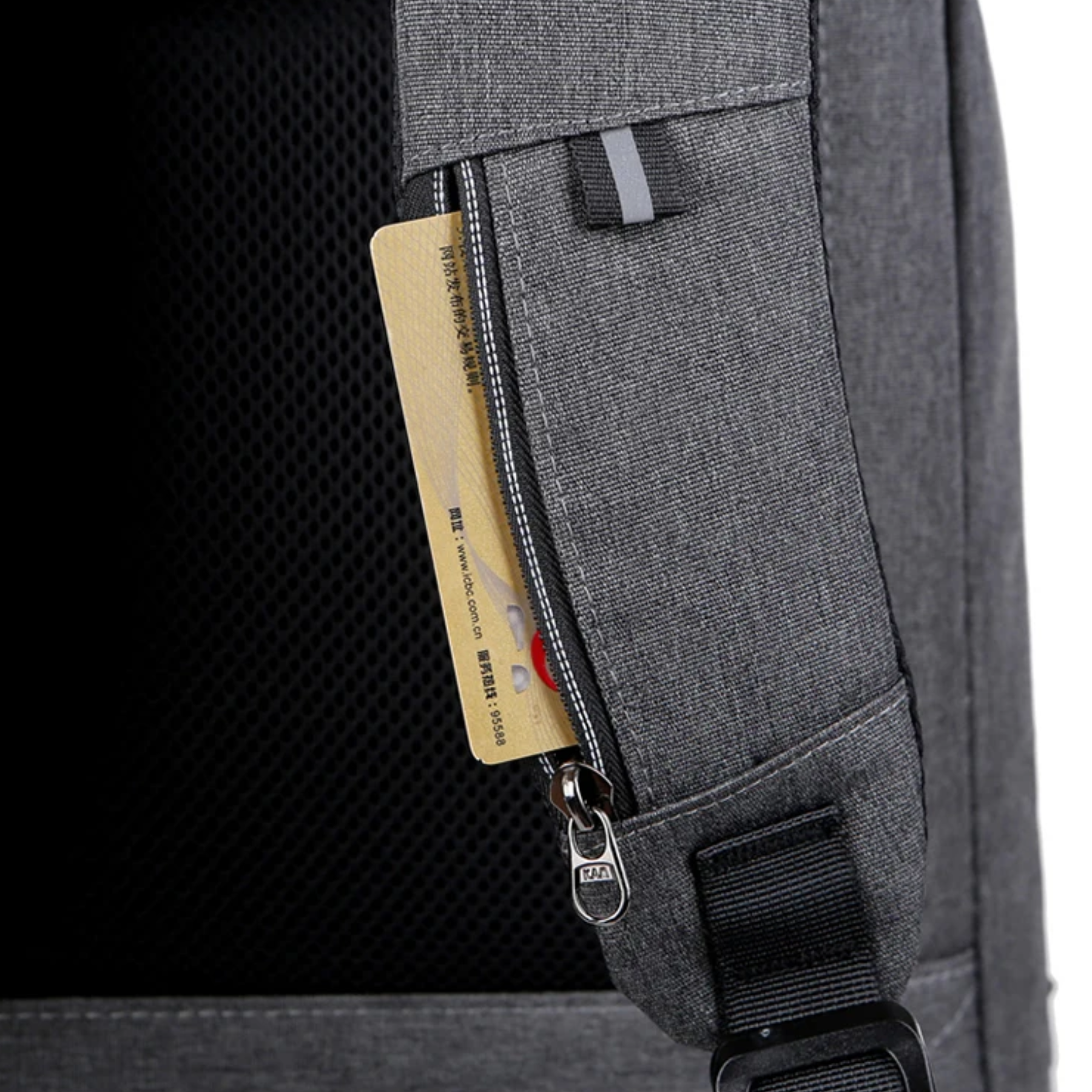 Mochila TechGuard com sistema de segurança antifurto para maior proteção