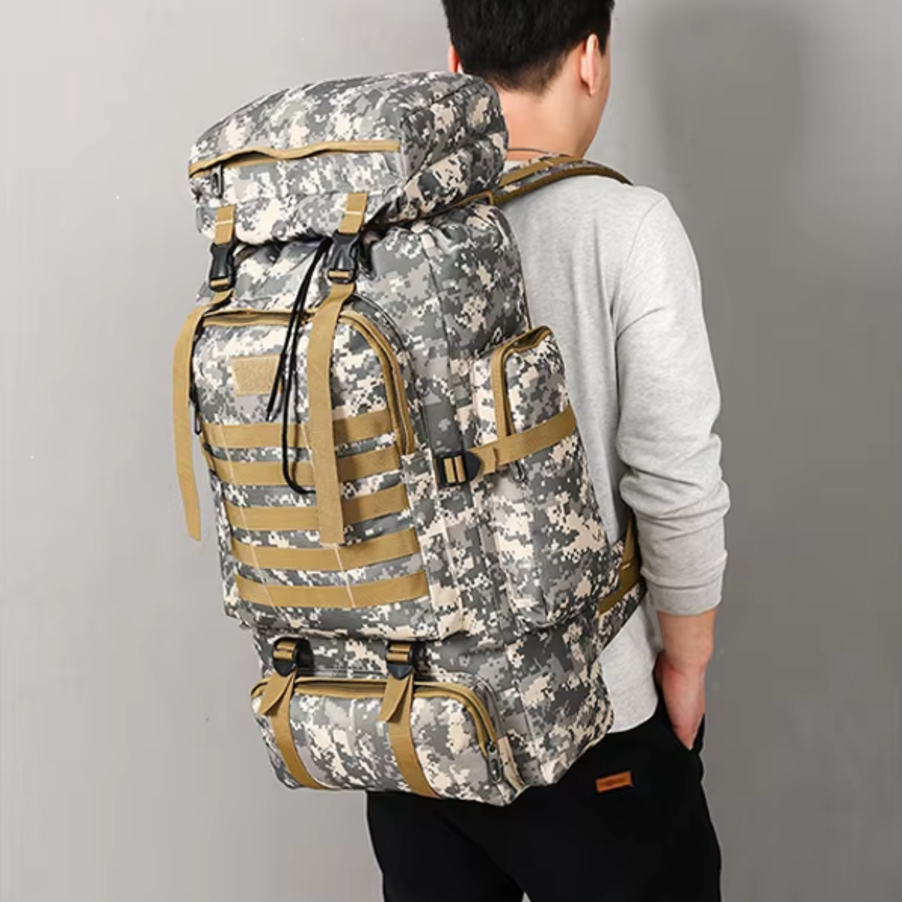 Mochila Militar 60 Litros TrekMaster