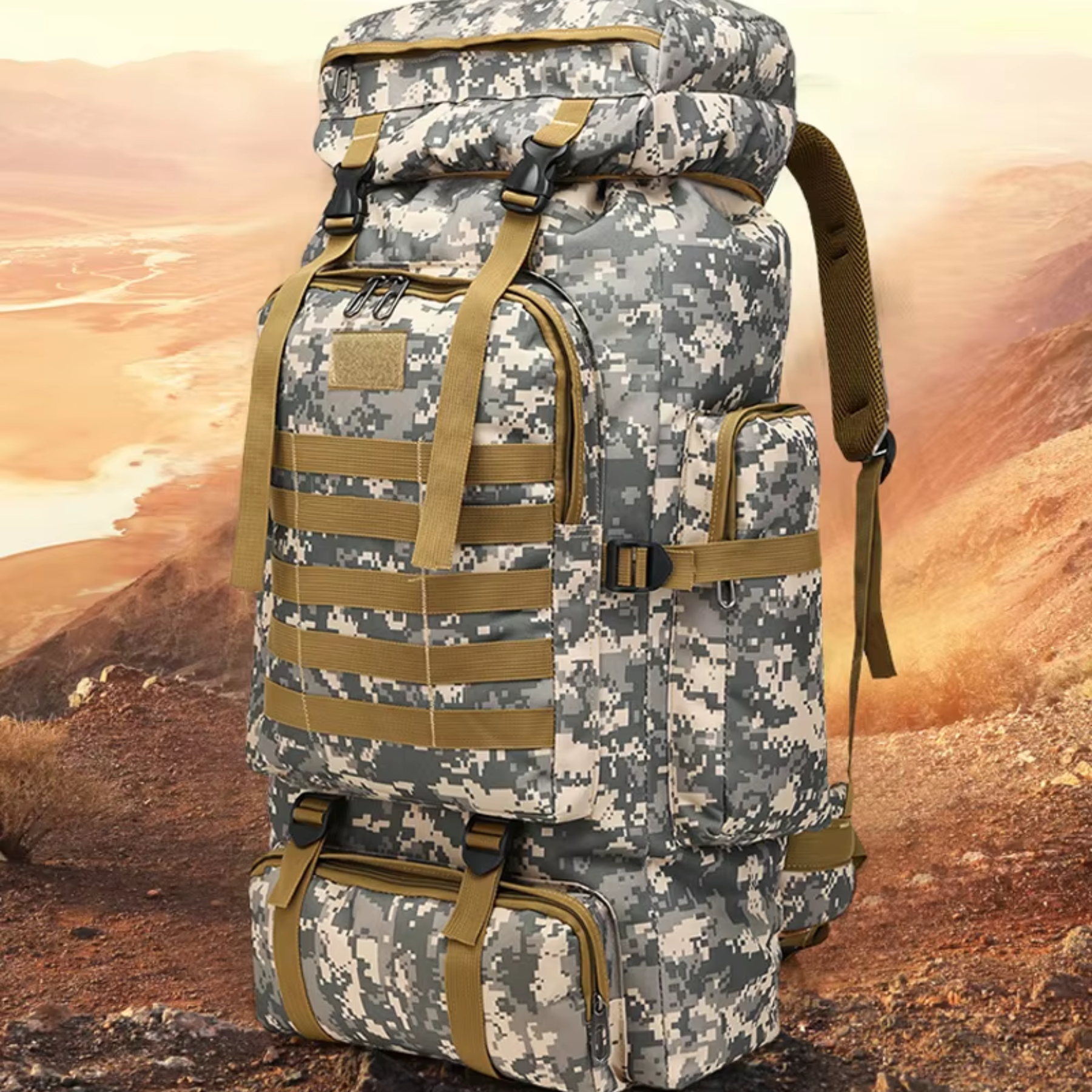 Mochila Militar 60 Litros TrekMaster