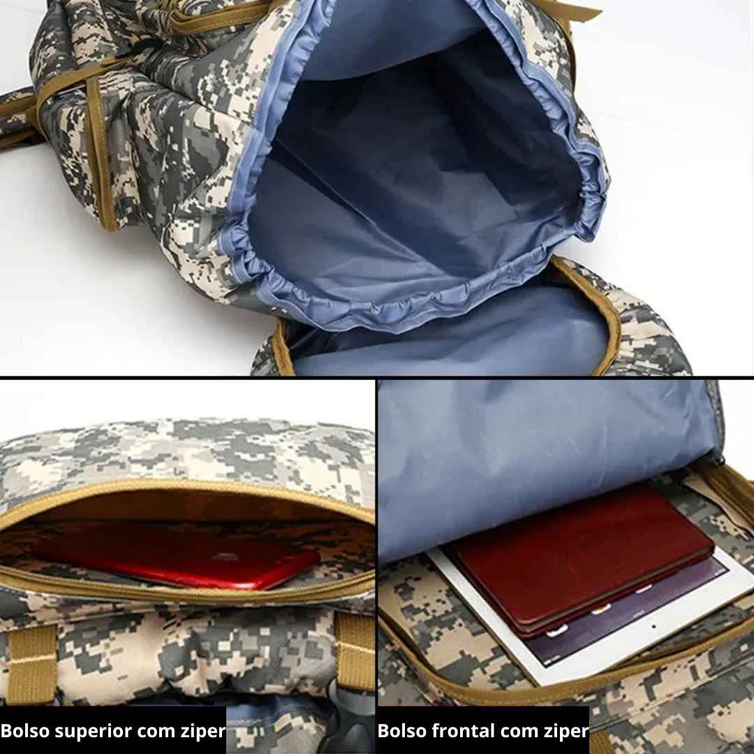 Mochila Militar 60 Litros TrekMaster