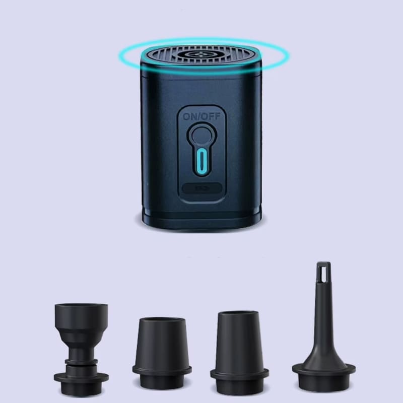 Detalhes da mochila VacuumPack com organização interna