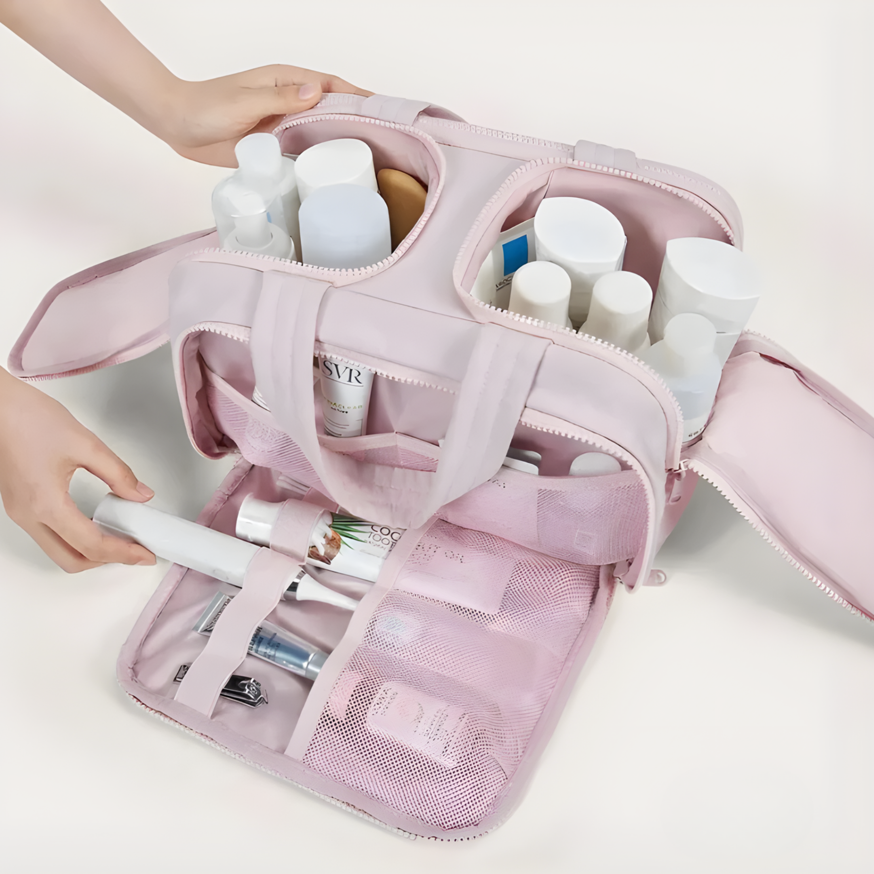 Necessaire Feminina Rosa Lumière