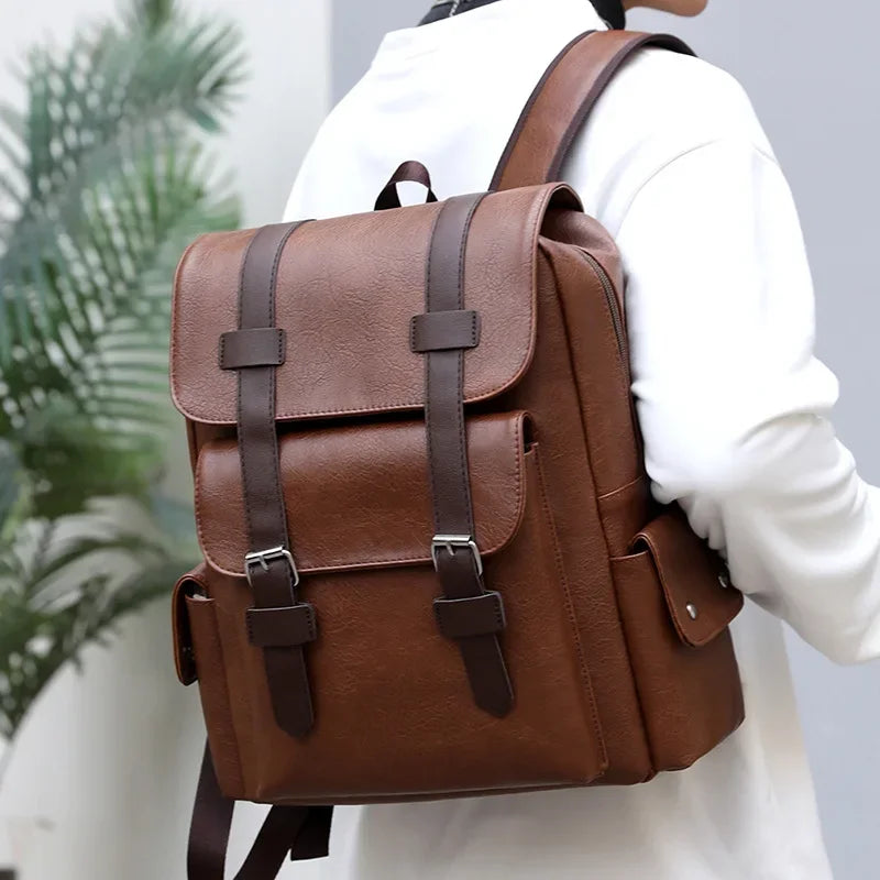 NomadCase - Mochila de Couro à Prova D'água Bagagem Vip