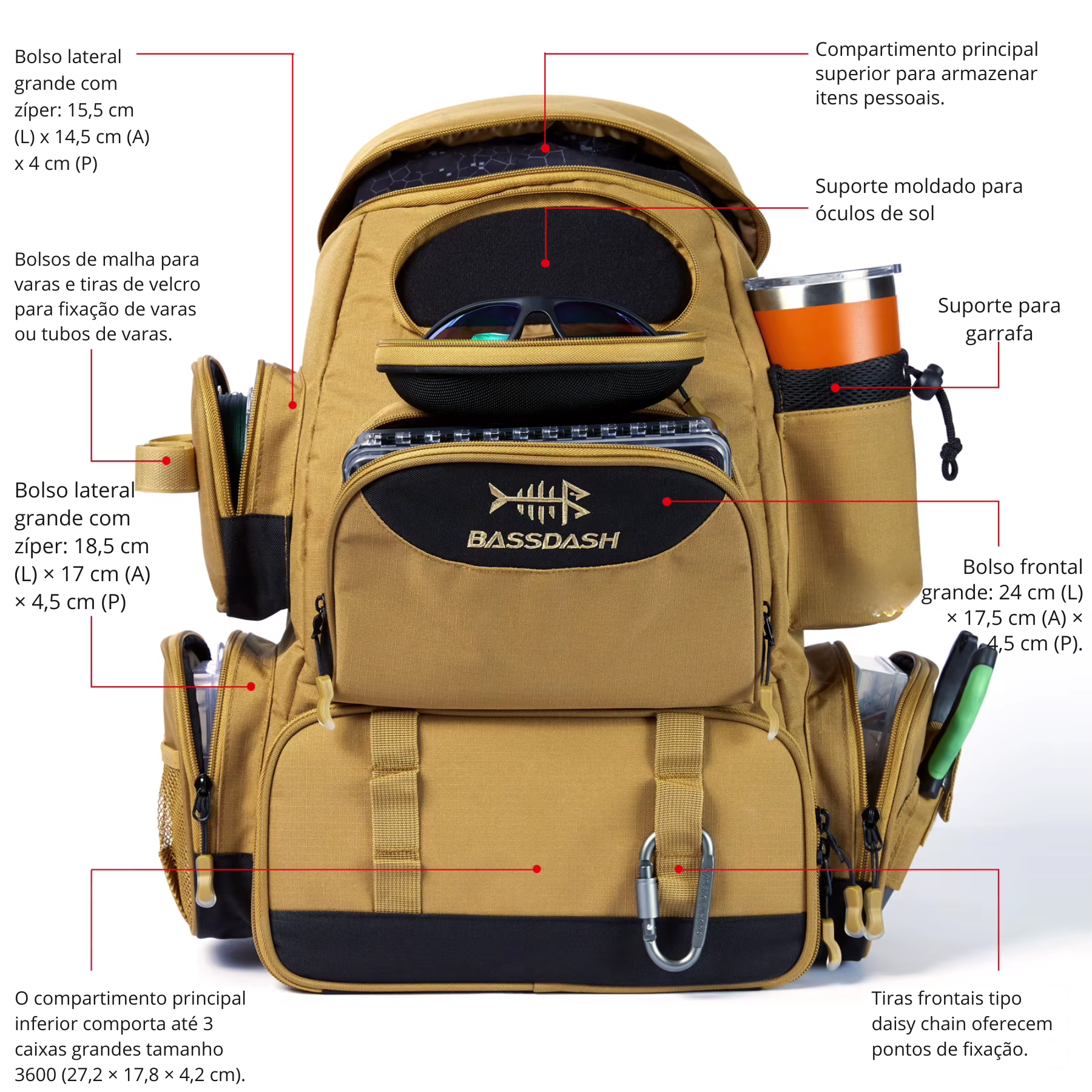 Mochila De Pesca RiverTrek