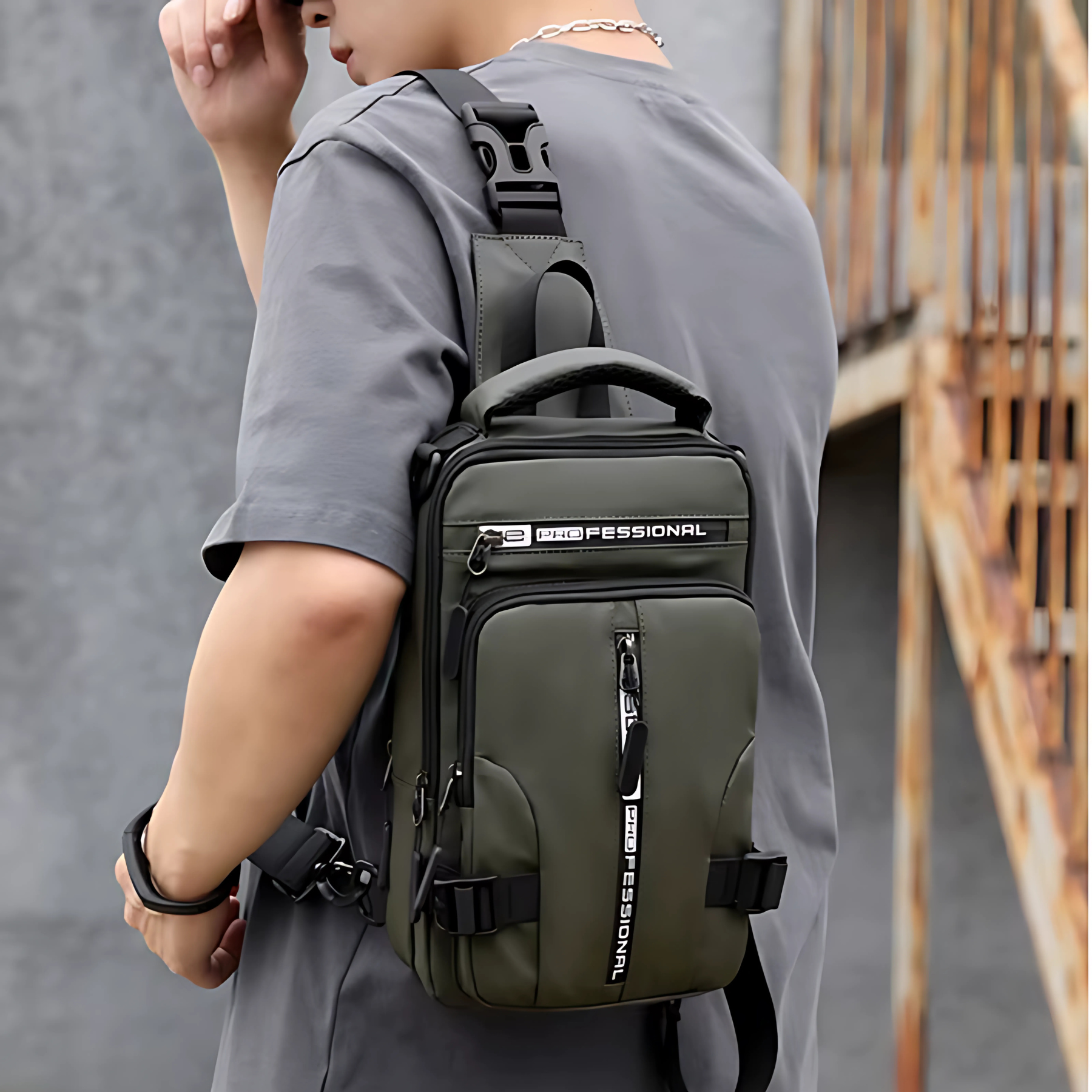Bolsa Transversal Masculino Bag Pro