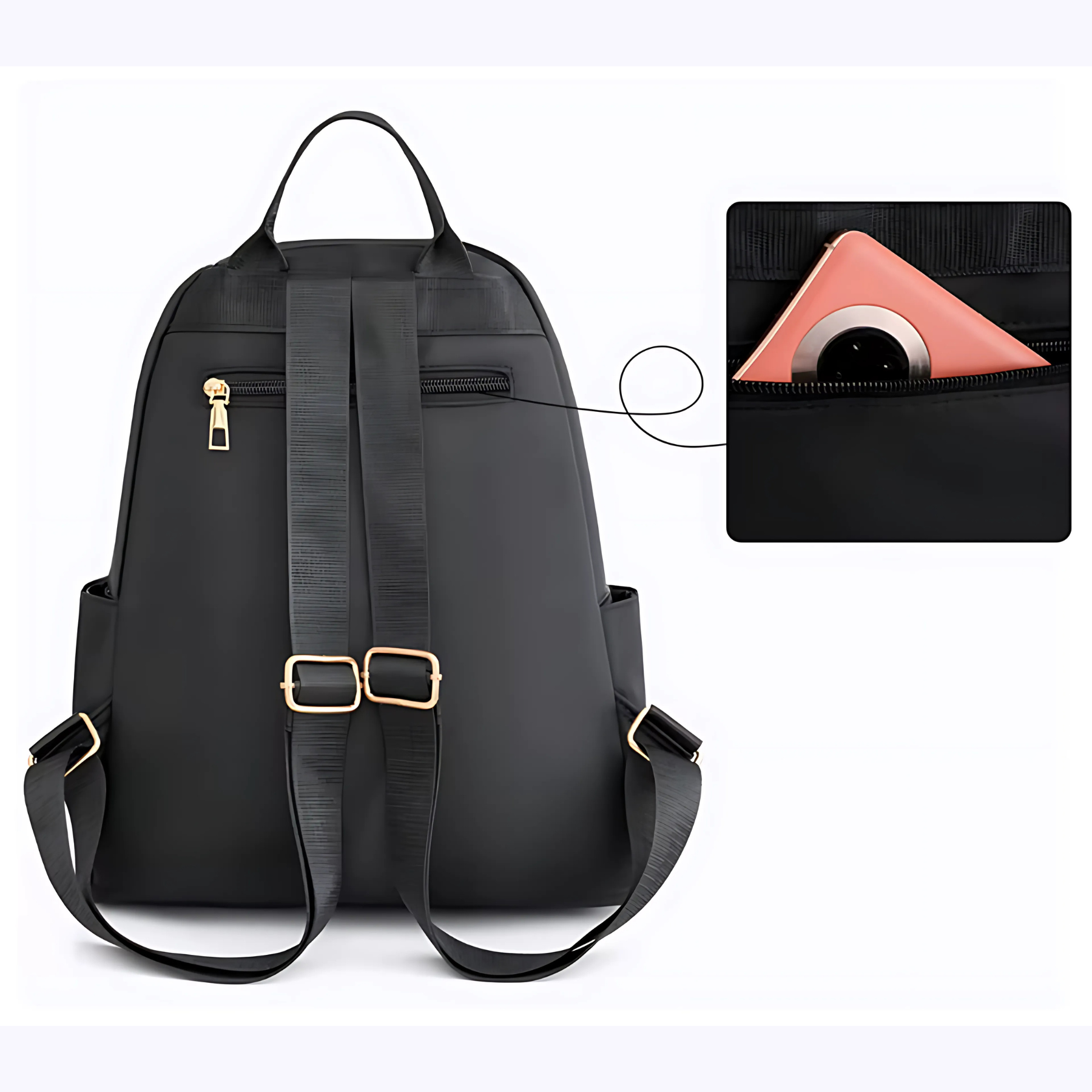Mochila Feminina Preta ChicCarry