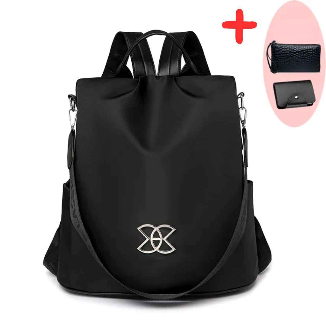 Mochila Bolsa Feminina StyleClass + Duas Carteiras de Brinde