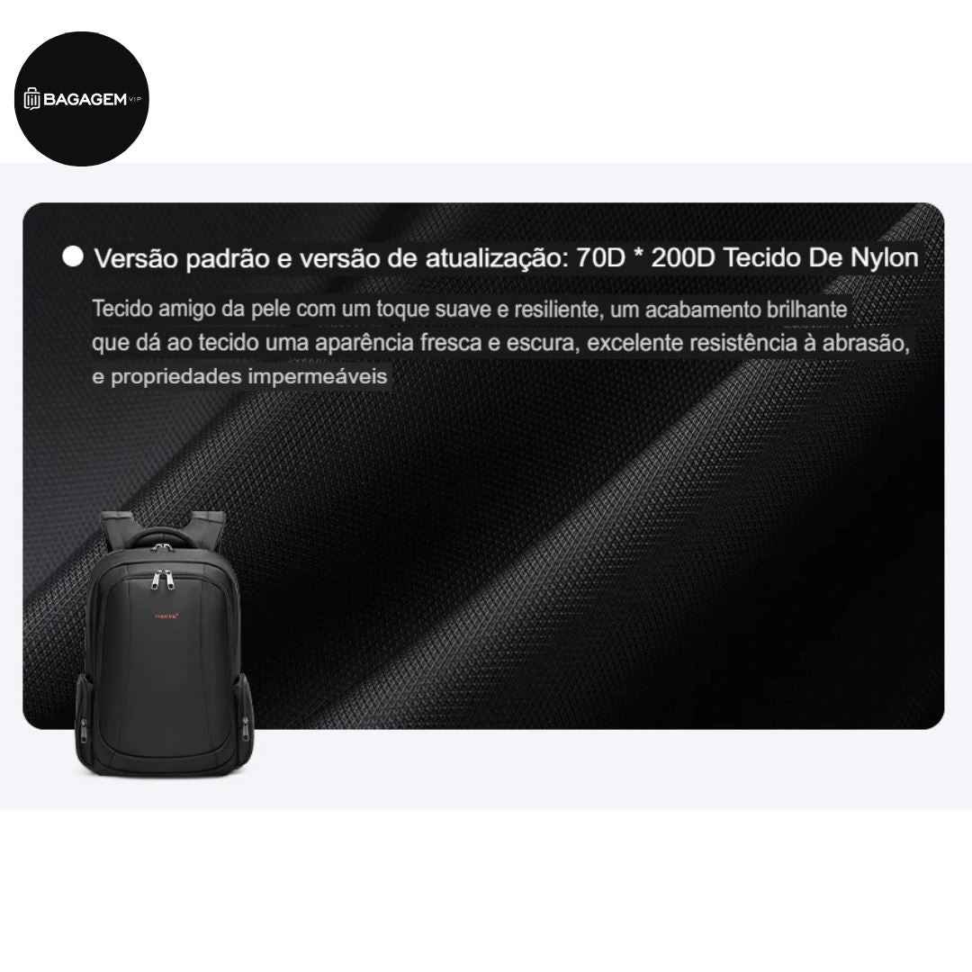 Mochila Masculina Preta Leopnu