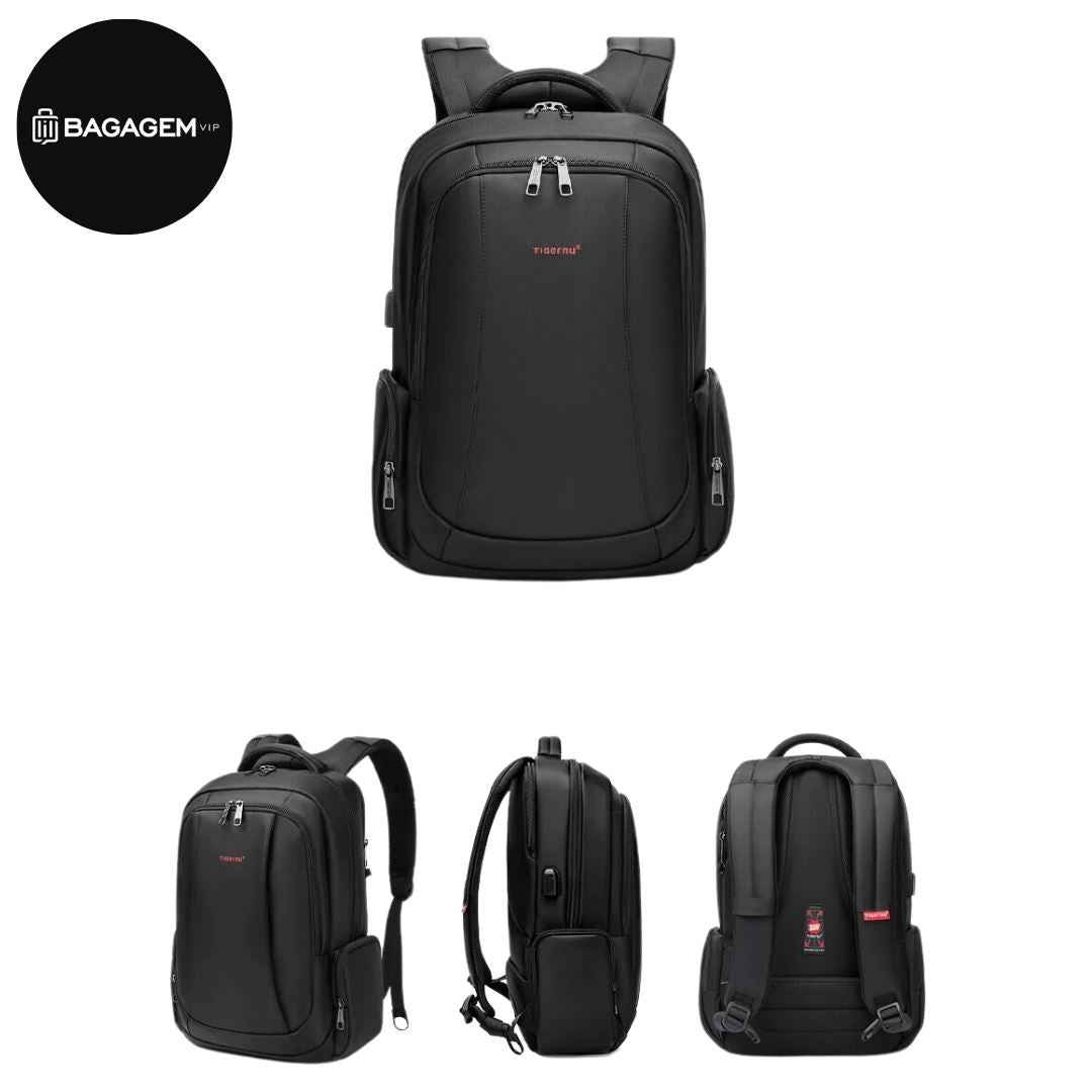 Mochila Masculina Preta Leopnu