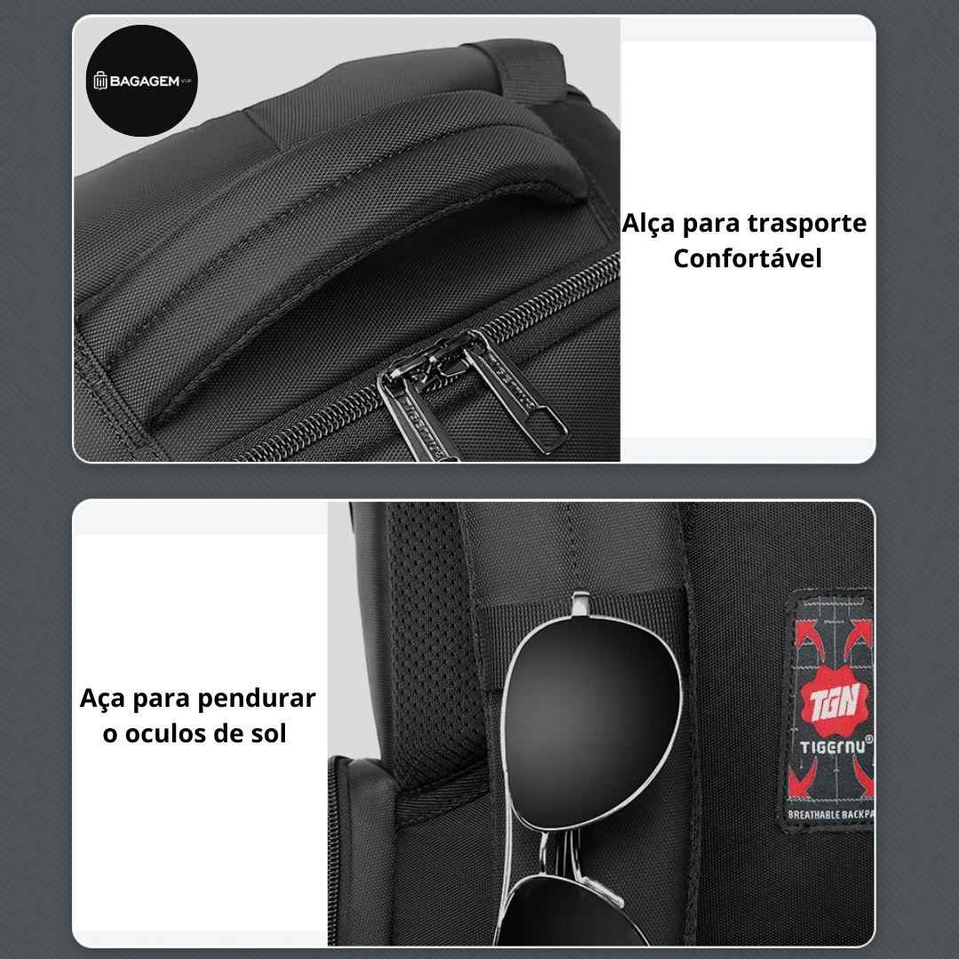 Mochila Masculina Preta Leopnu