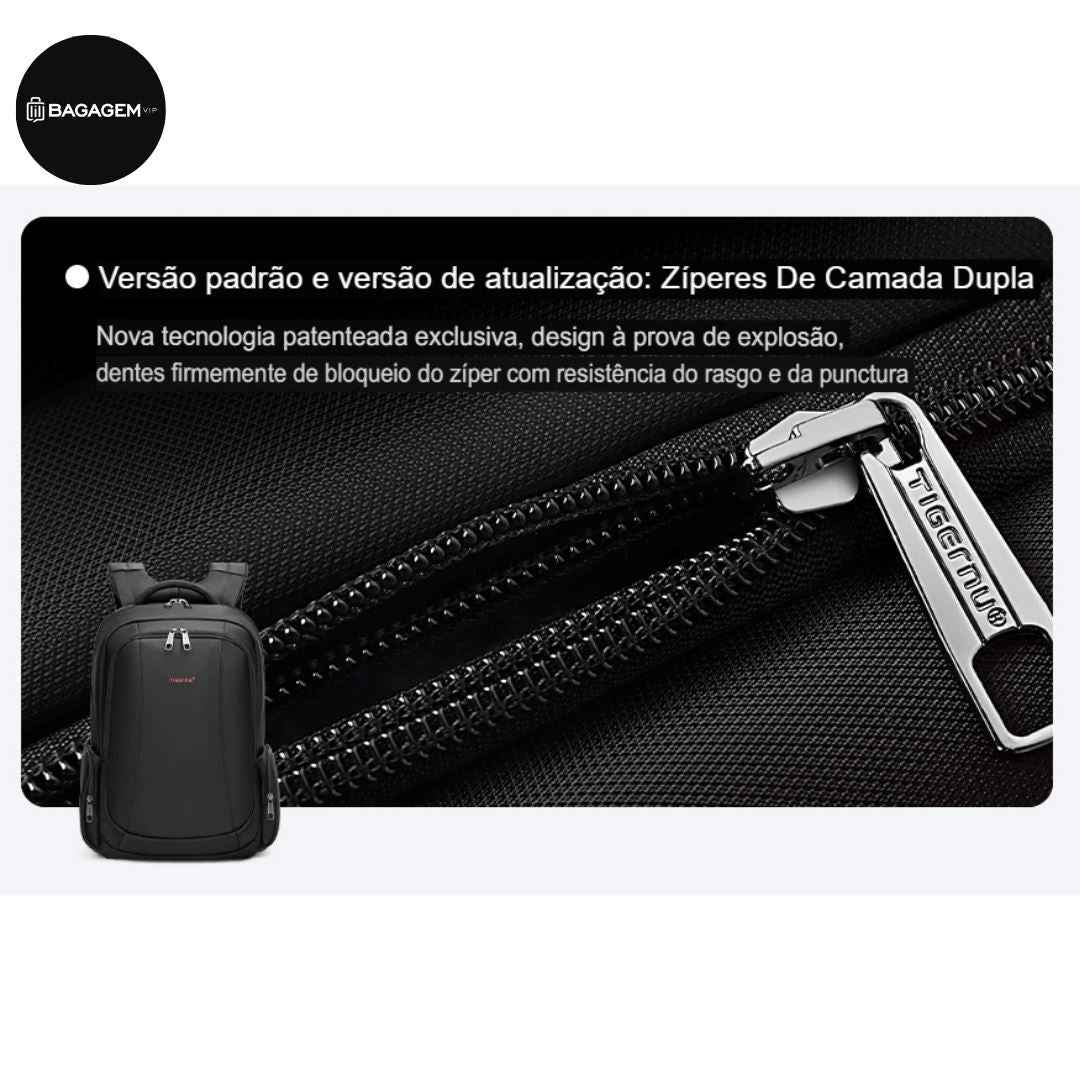 Mochila Masculina Preta Leopnu