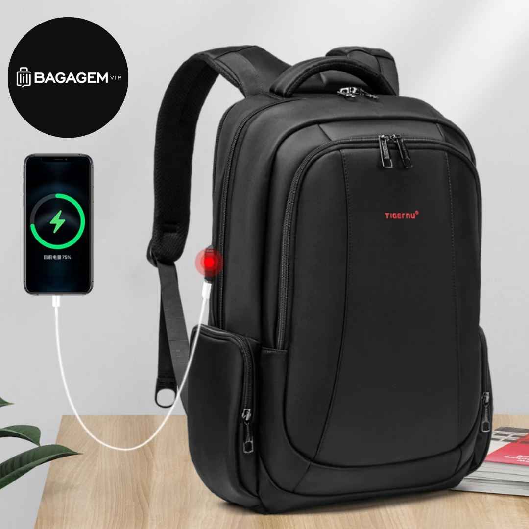 Mochila Masculina Preta Leopnu