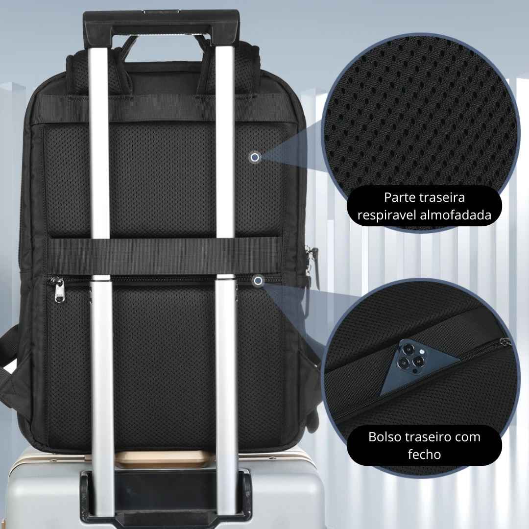 Mochila Masculina Premium Leopnu