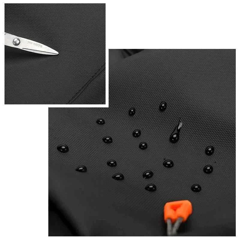 Mochila masculina de luxo de alta qualidade TripVault Black (Cópia)