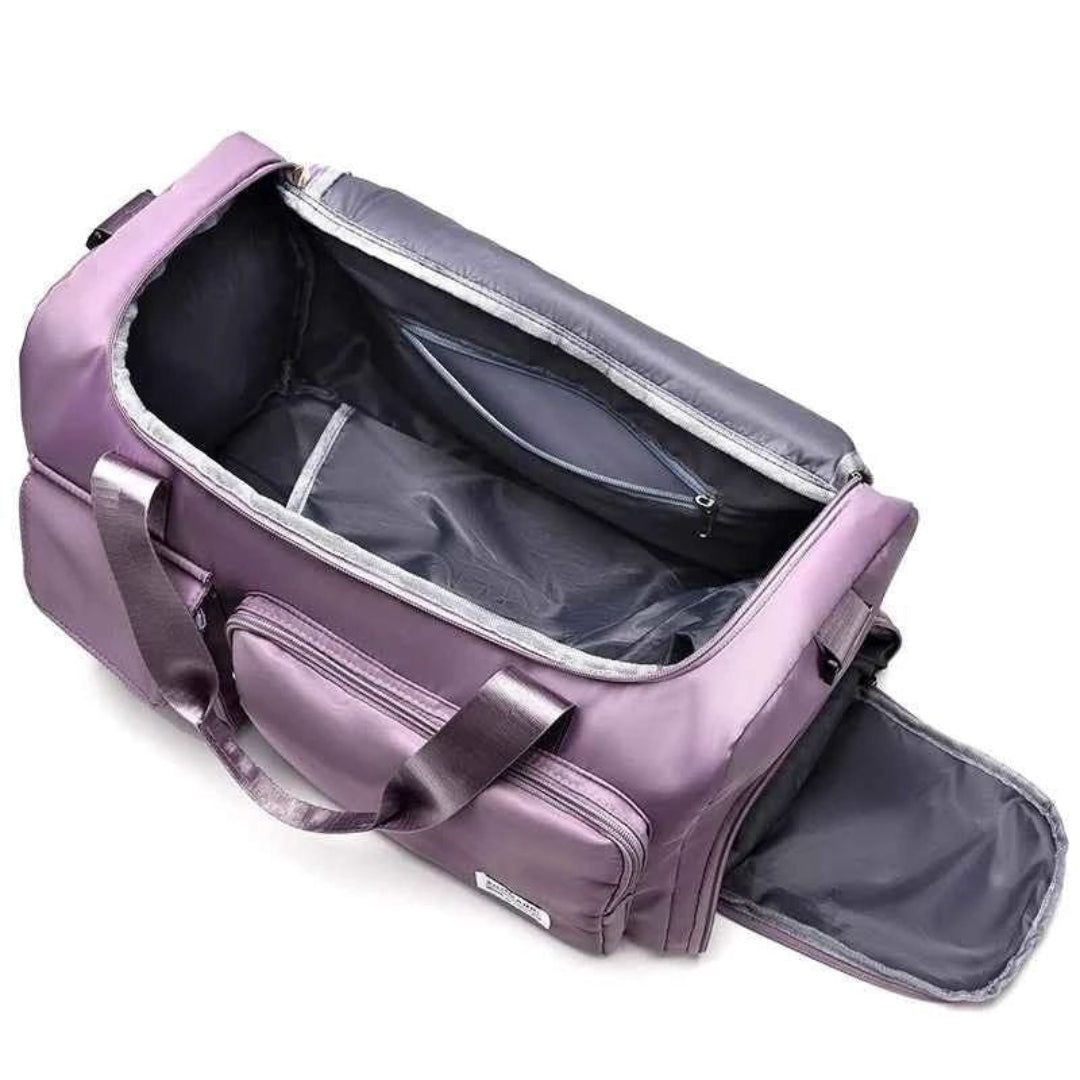Bolsa de Viagem Feminina - Roxa 35 Litros