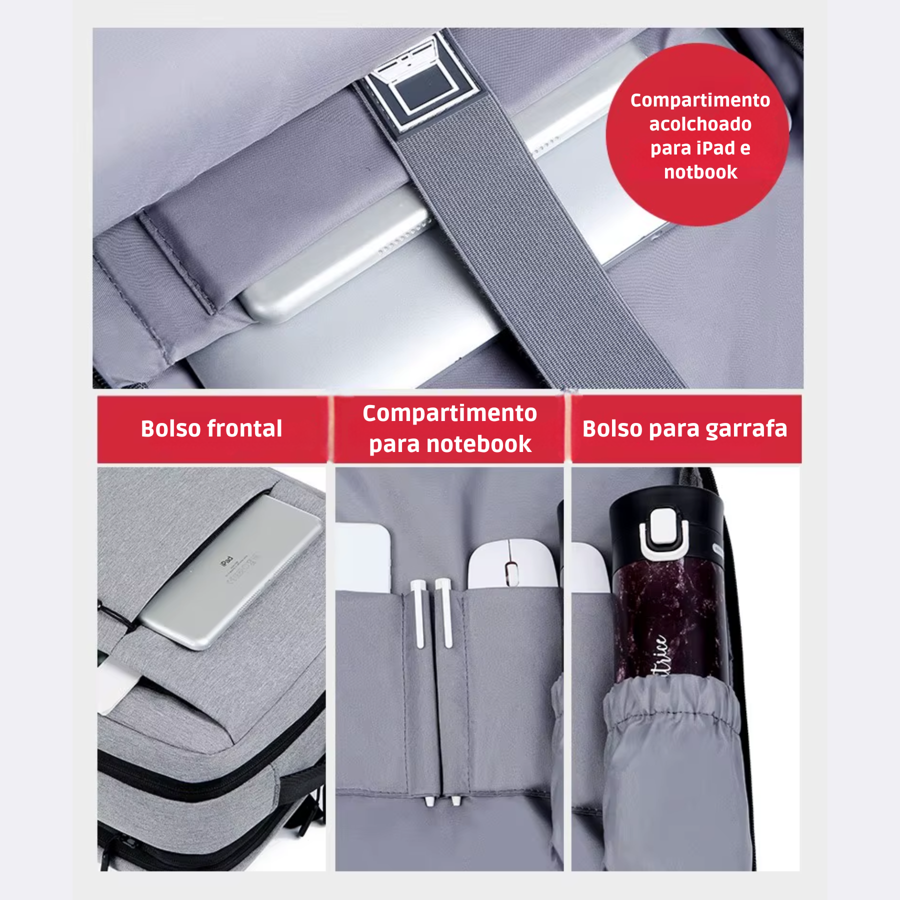 Mochila De Viagem Masculina TravelPro