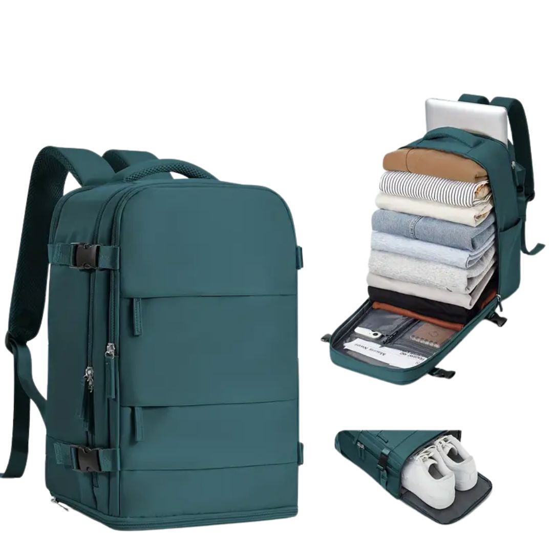Mochila JetBag Pro – Aprovada para Cabine [Mochila de Viagem] - Mochila JetBag Pro – Aprovada para Cabine Bagagem Vip 