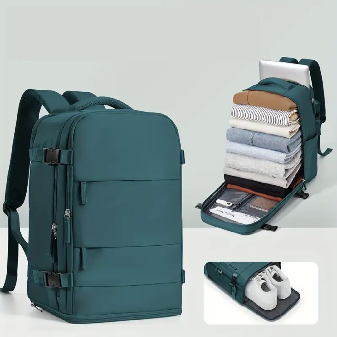 Mochila JetBag Pro – Aprovada para Cabine [Mochila de Viagem] - Mochila JetBag Pro – Aprovada para Cabine Bagagem Vip 