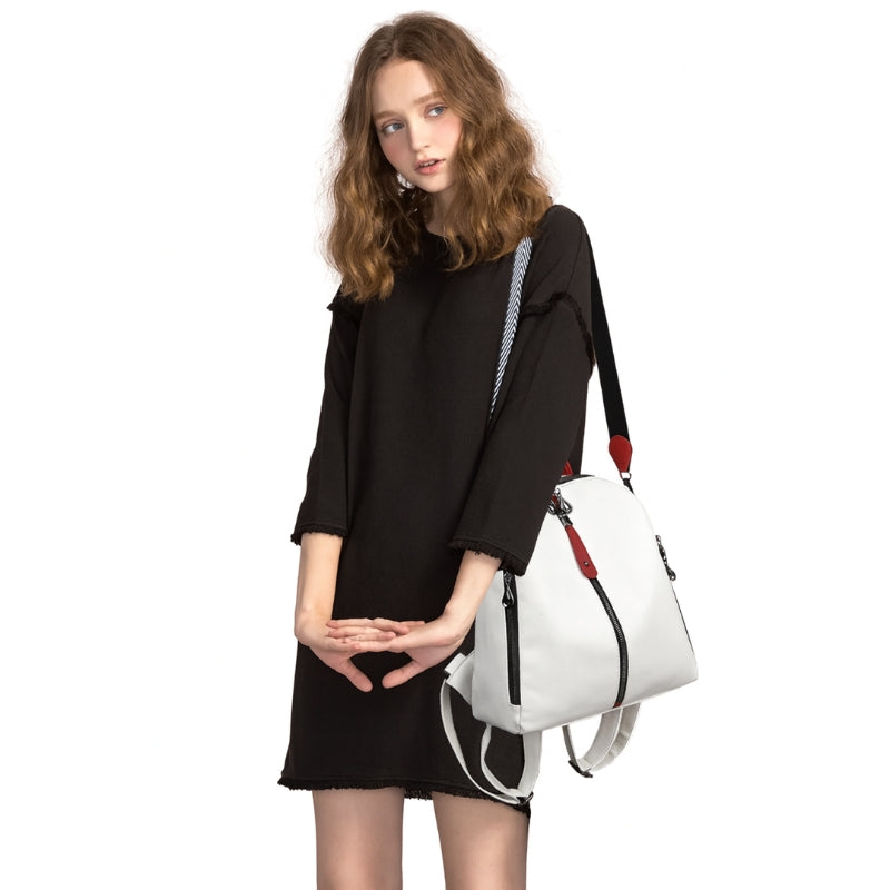 Mochila Bolsa Feminina Branca