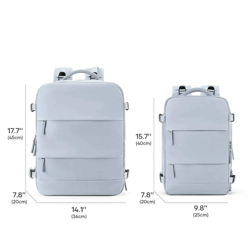 Notebook protegido e bolsos para itens de acesso rápido