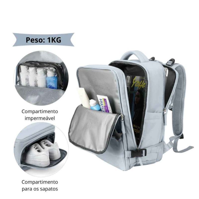 Mochila Feminina AirPack - Bagagem Vip
