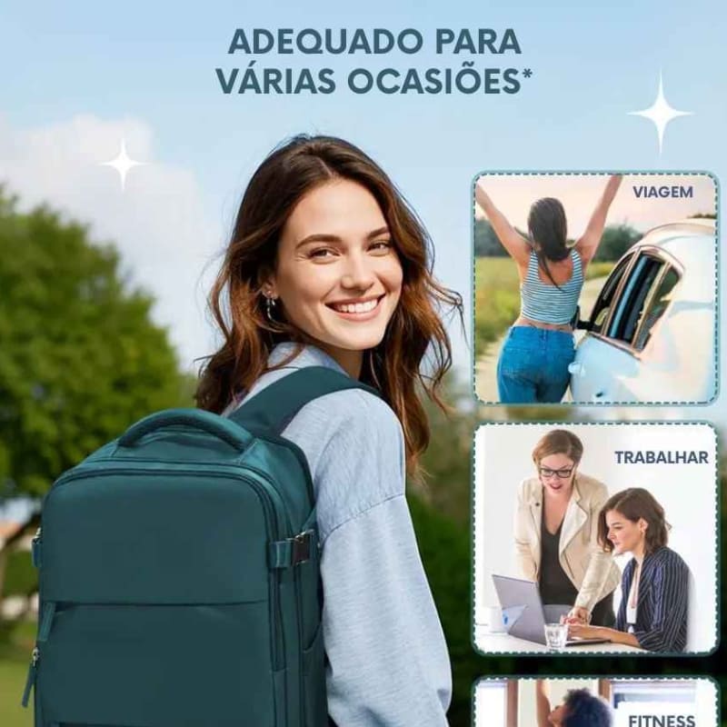 Mochila Feminina JetBag Pro