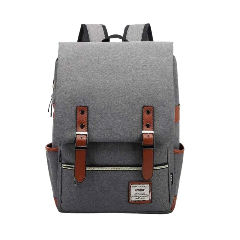 Mochila Masculina CanvasCraft – Lona Premium