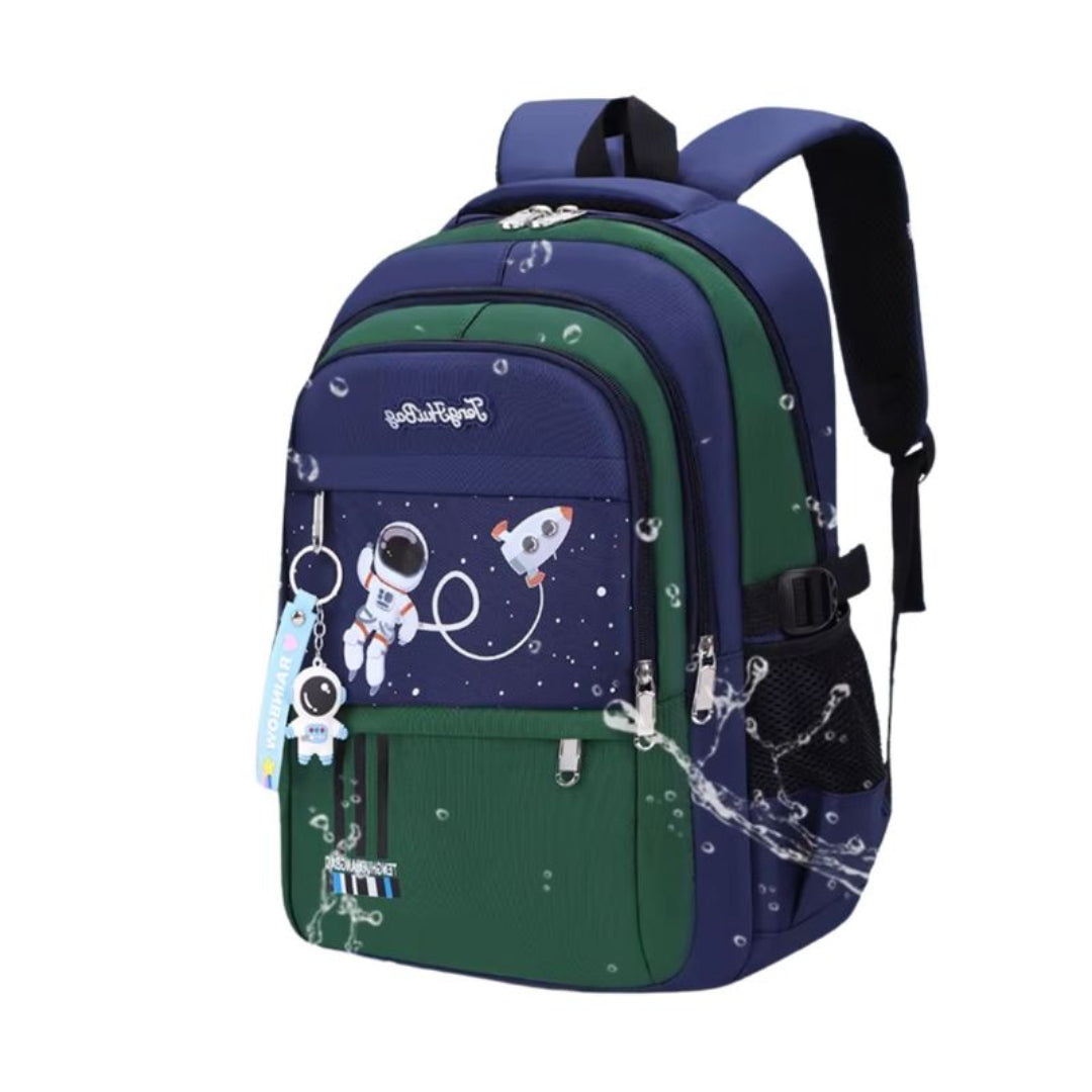 Mochila Escolar Para Menino KidsFlex Azul