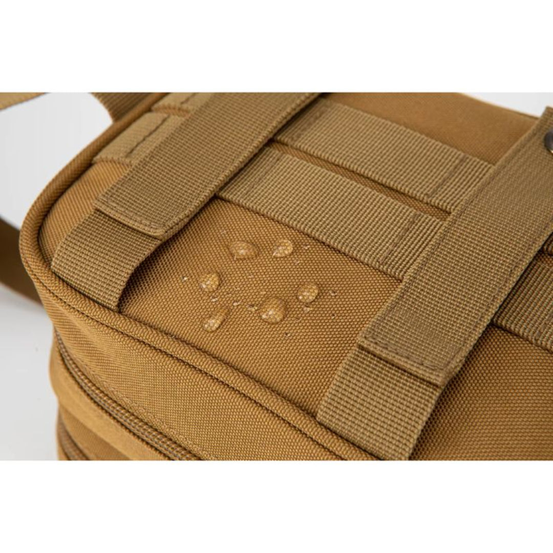 Material resistente à água para viagem e rotina pesada