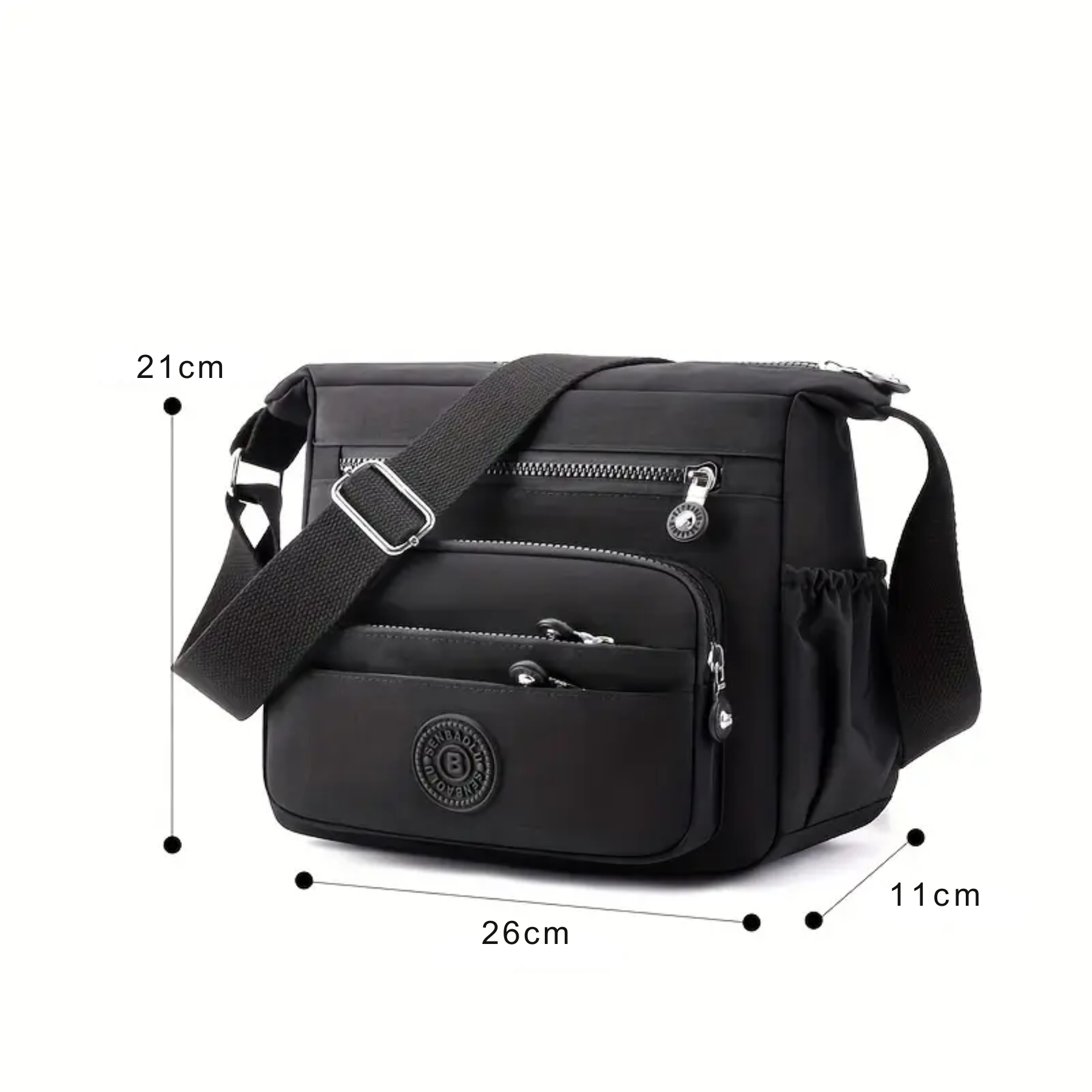 Bolsa Transversal Feminina Lumi Crossbody.