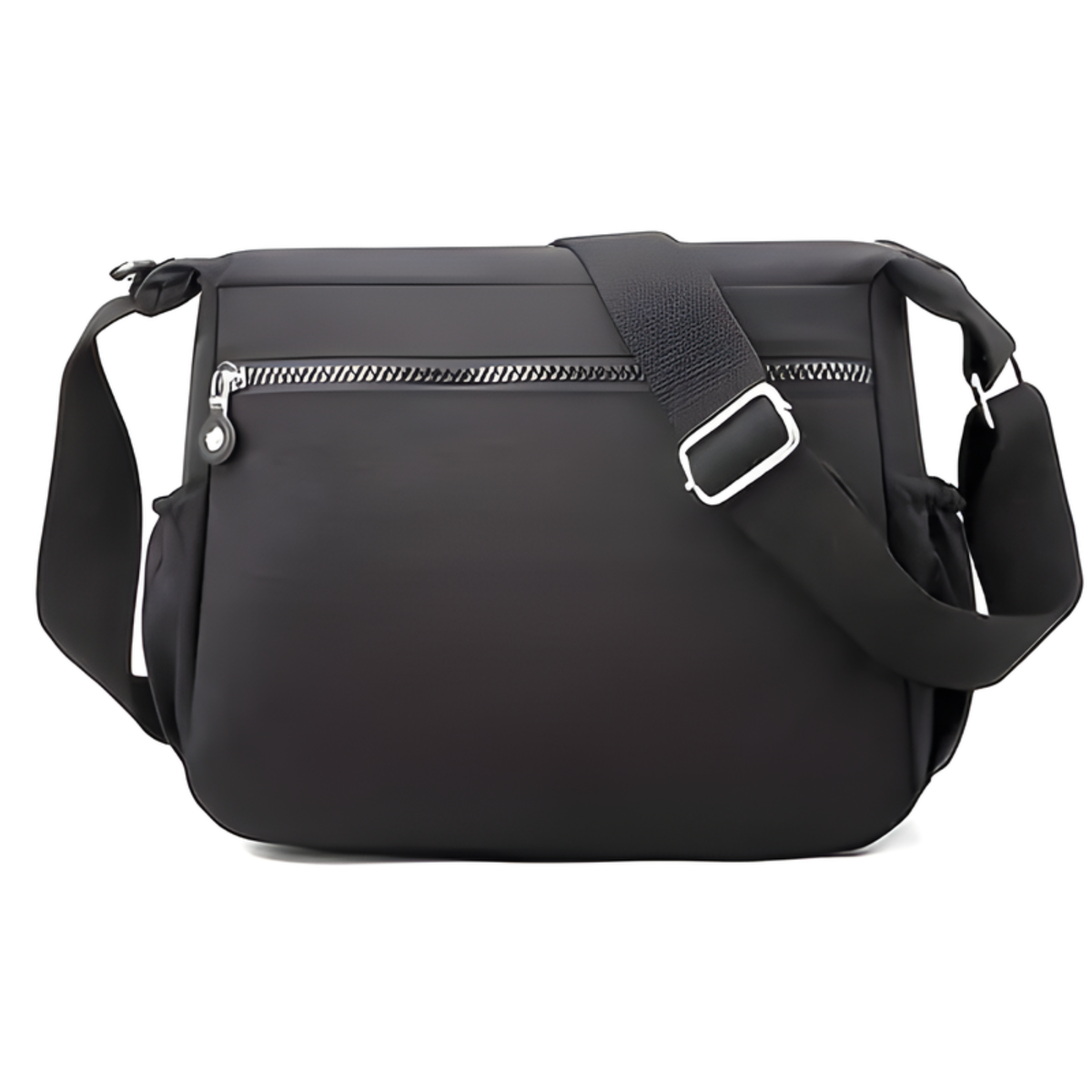 Crossbody preta para rotina com mãos livres