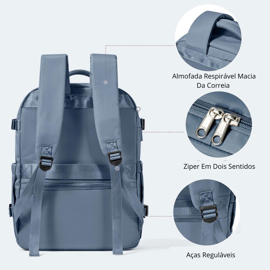 CabinReady - Mochila de Viagem Unisex [Mochila Unisex] - CabinReady - Mochila de Viagem Unisex Bagagem Vip 