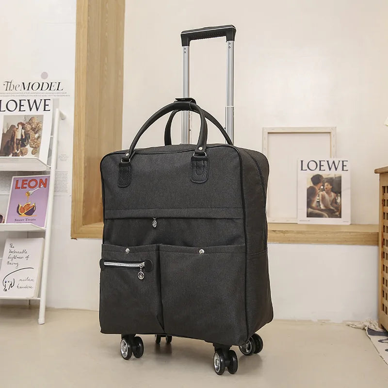TravelFlex Duffel - Mala de Viagem Expansível Impermeável com Rodas [Malas - Bolsa] - TravelFlex Duffel - Mala de Viagem Expansível Impermeável com Rodas Bagagem Vip 