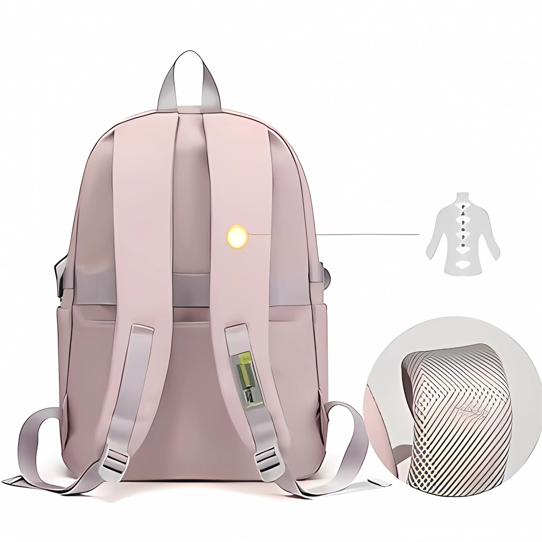 Mochila Escolar Feminina MaxStudy