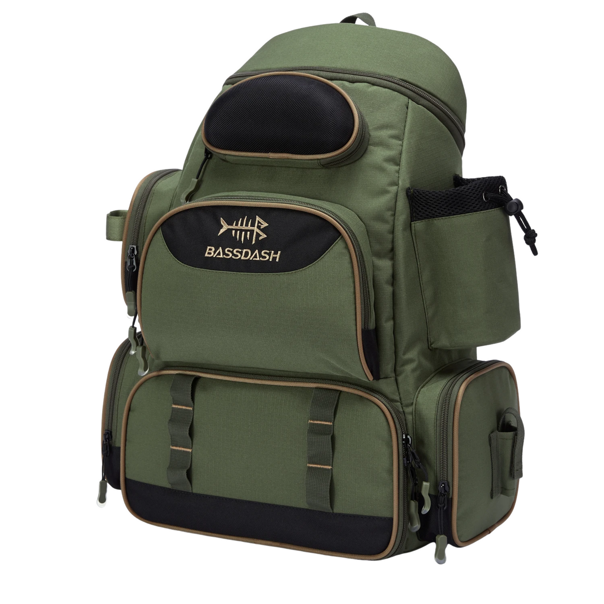 RiverTrek 55L Verde para pesca, trilha e camping