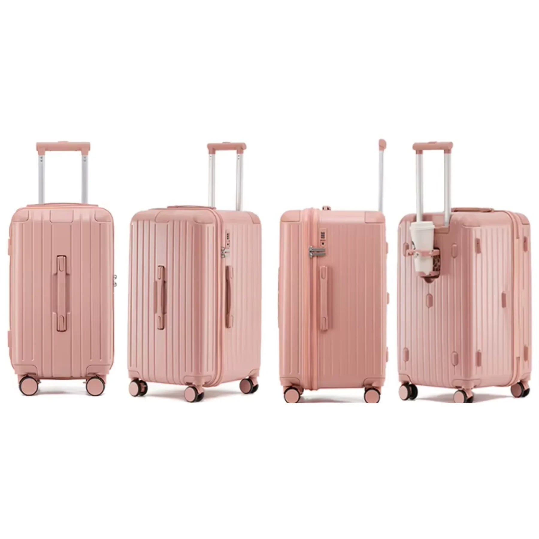 Mala De Viagem Feminina AeroTitan Pro Rosa