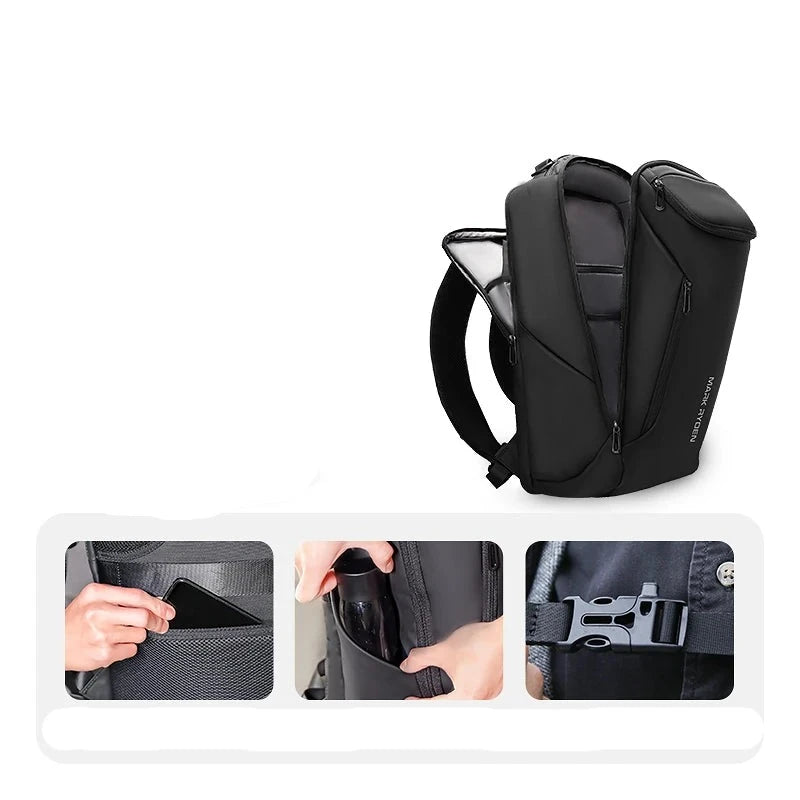 MARK RYDEN - MOCHILA EXECUTIVA DE VIAGEM NOTEBOOK 17" COM PORTA USB [Mochila Masculina] - MARK RYDEN - MOCHILA EXECUTIVA DE VIAGEM NOTEBOOK 17" COM PORTA USB Bagagem Vip 
