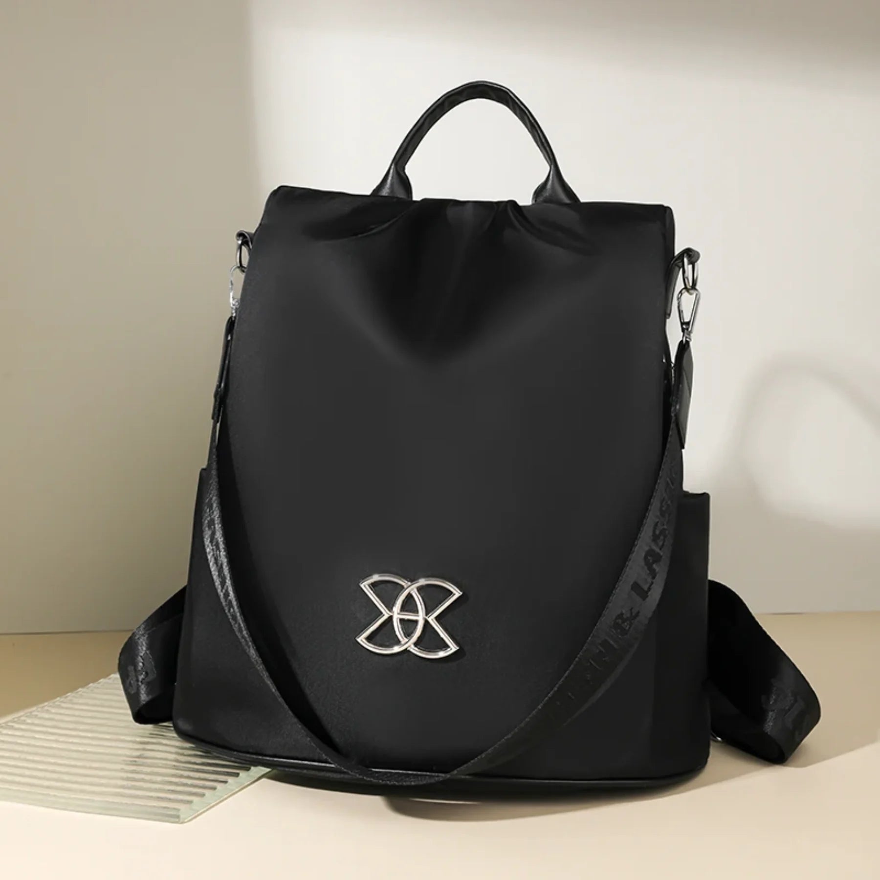 Mochila Bolsa Feminina StyleClass + Duas Carteiras de Brinde