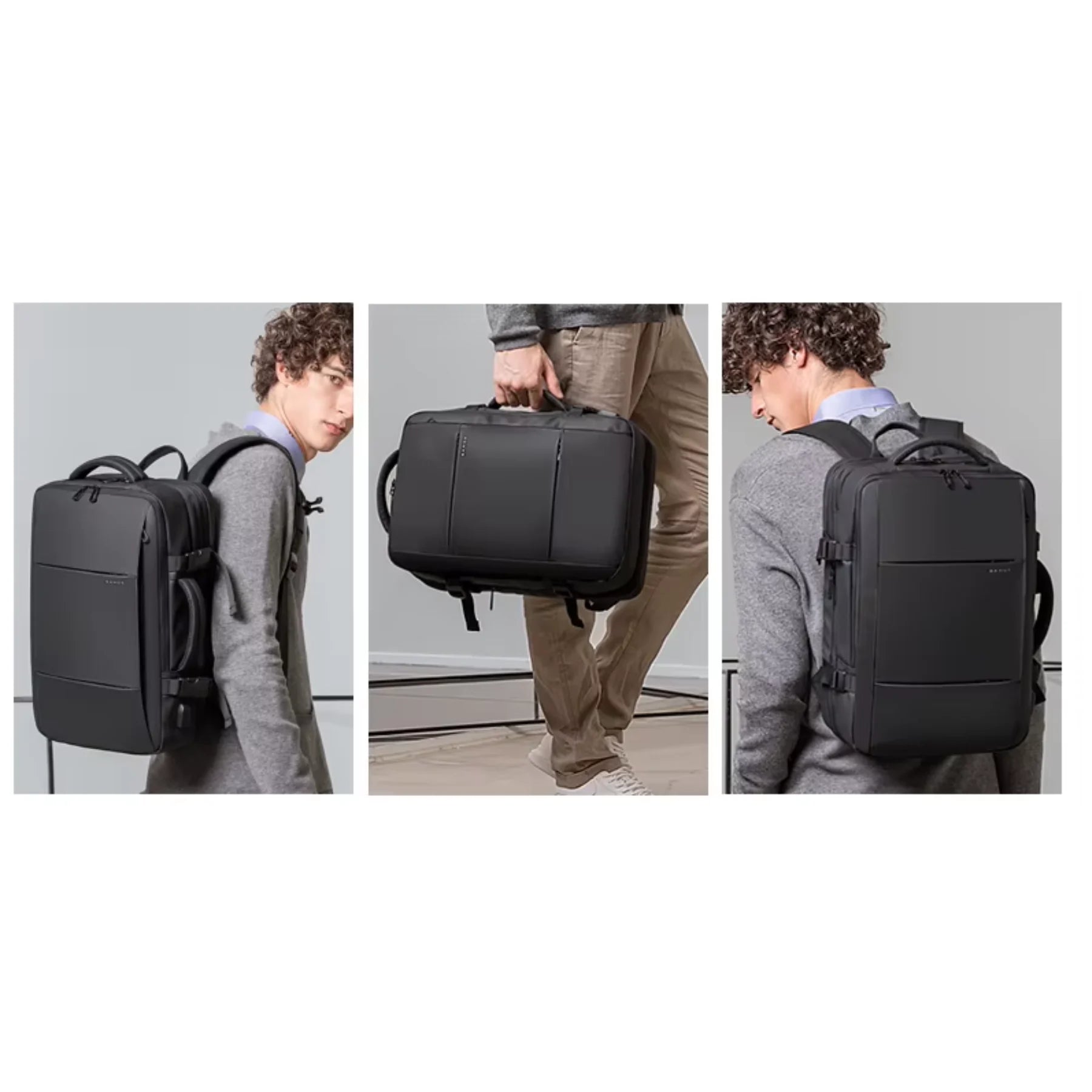 Mochila de Viagem Impermeável 45L, Resistente à Água TechVoyager Pro