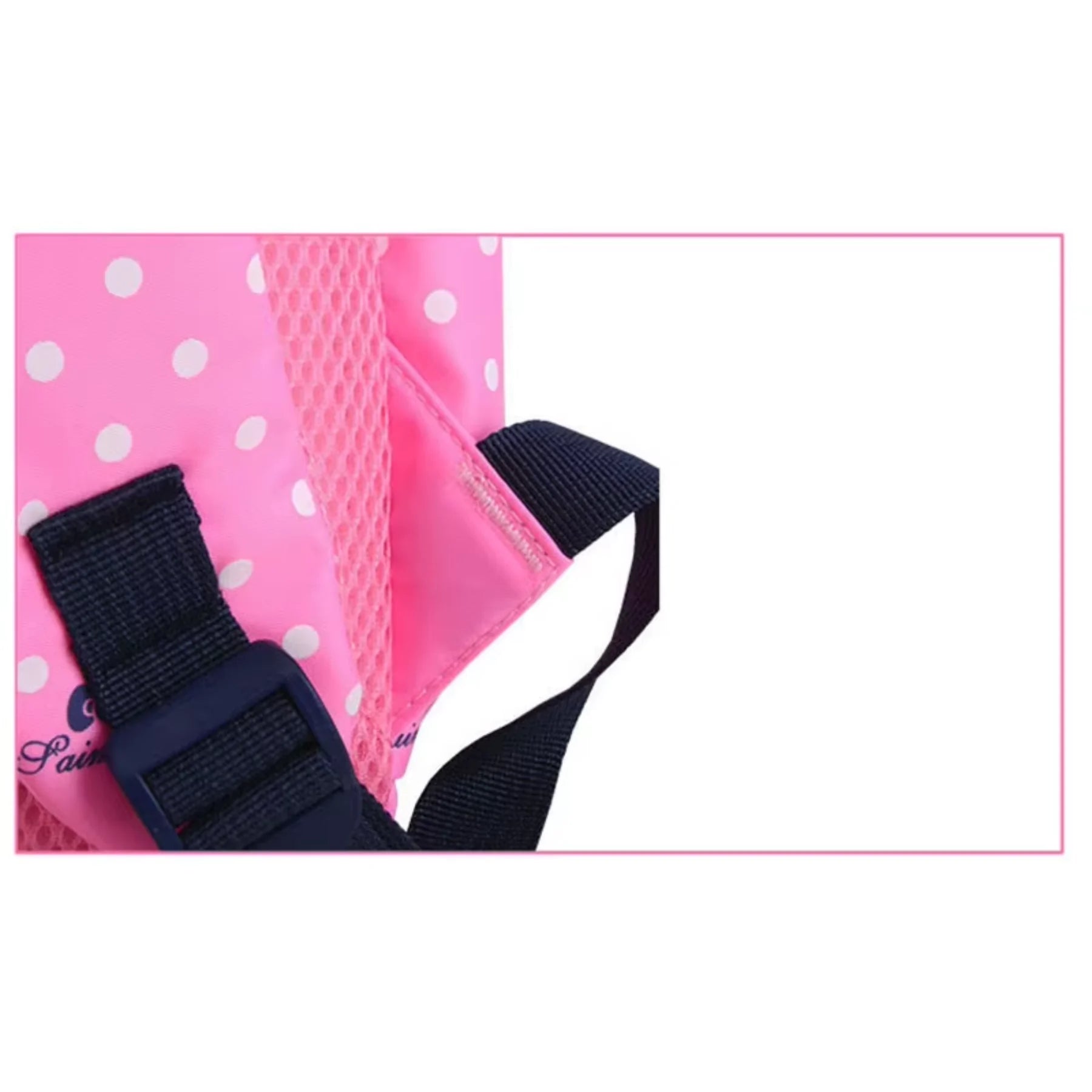 Menina de 5 a 8 anos usando mochila escolar feminina rosa CharmingKid (ilustrativo)
