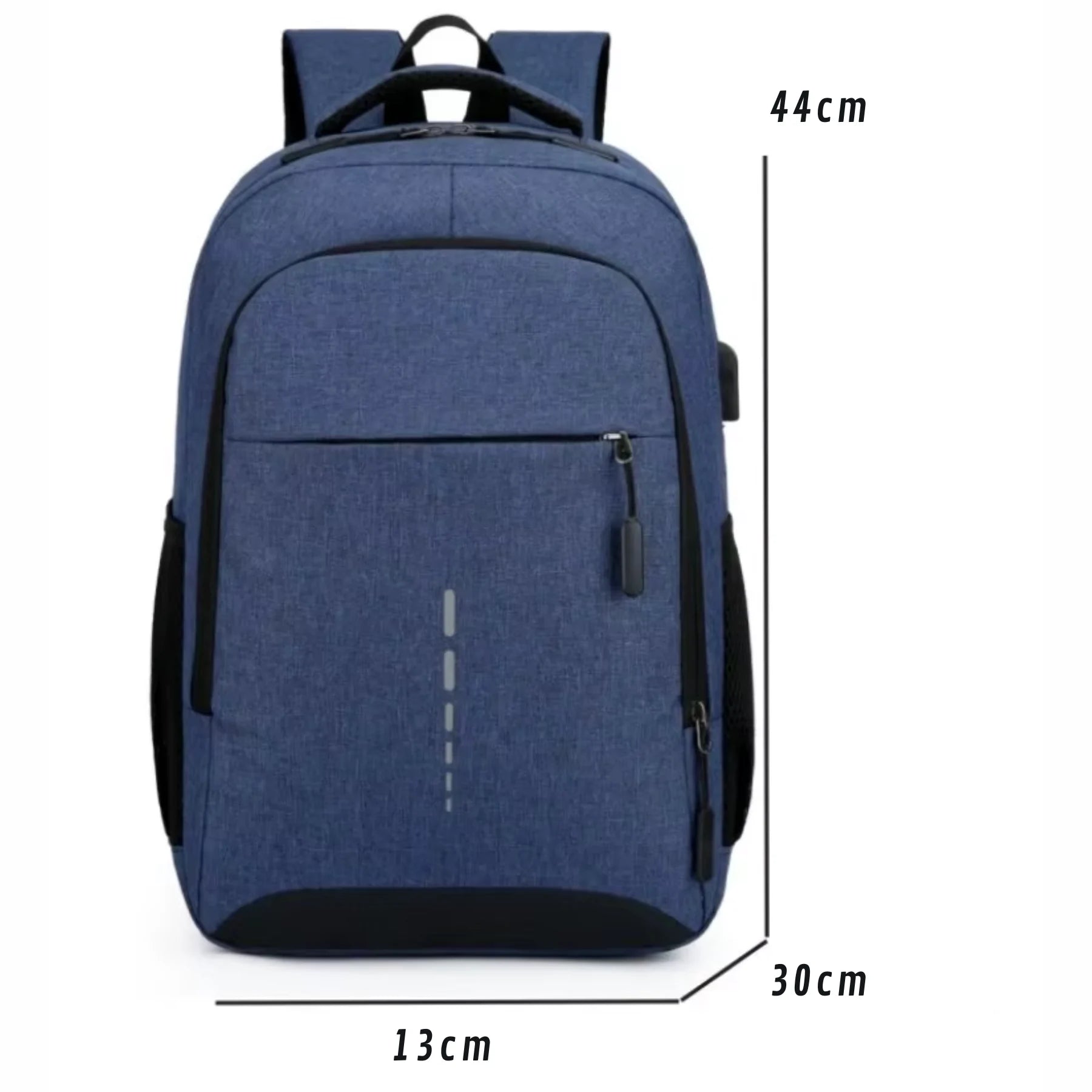 Mochila Escolar Masculina UltraCap Azul 20L�35L para Notebook
