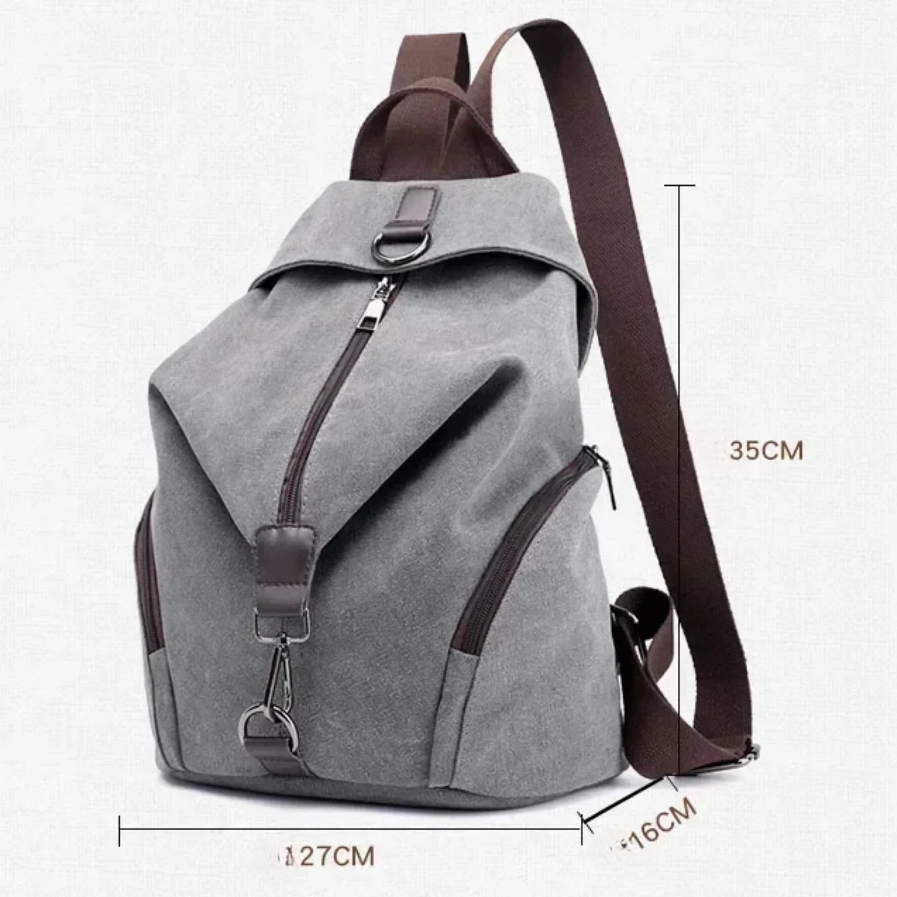 Mochila Feminina De Lona Premium VersaPack