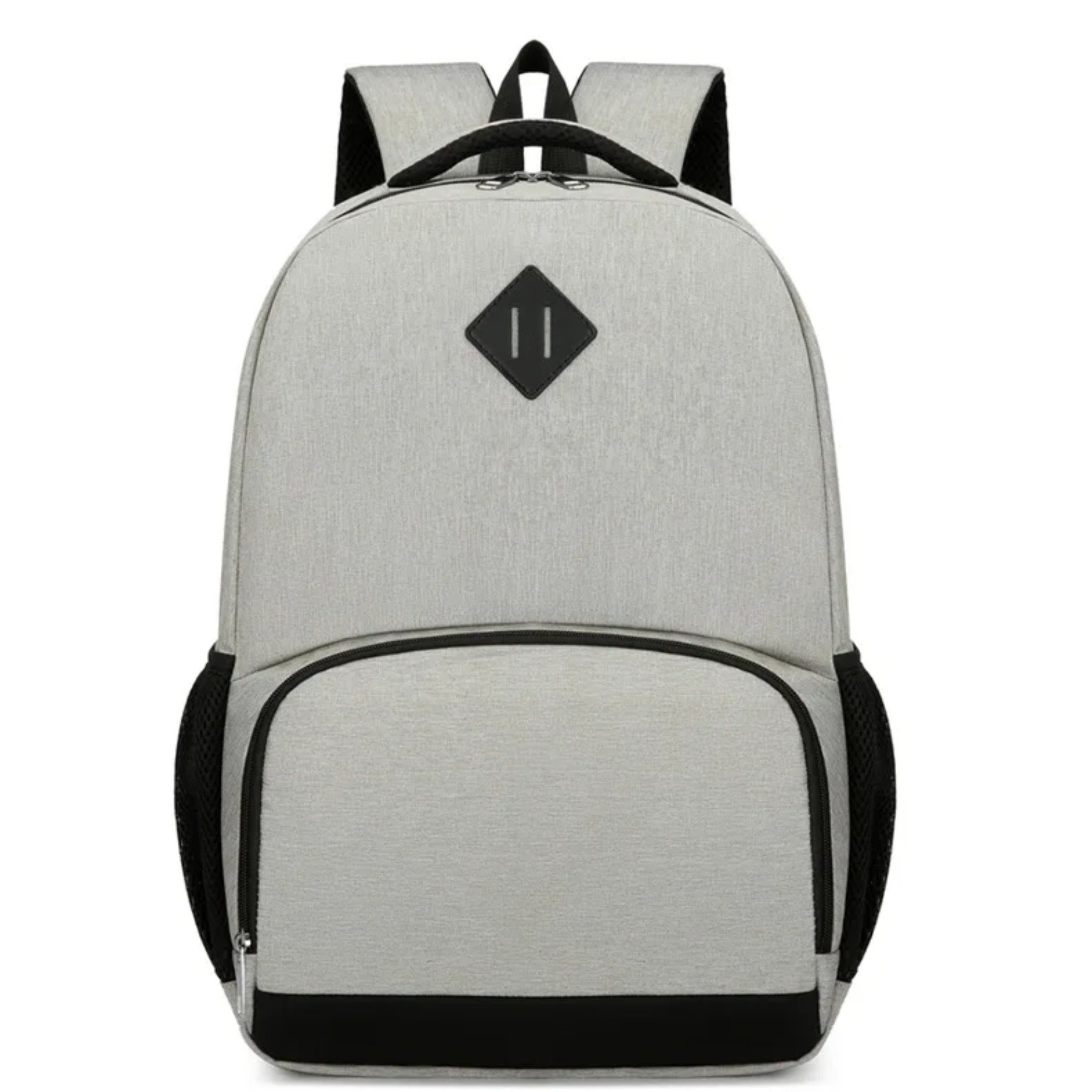Compartimento térmico exclusivo da mochila feminina cinza ExecuPack