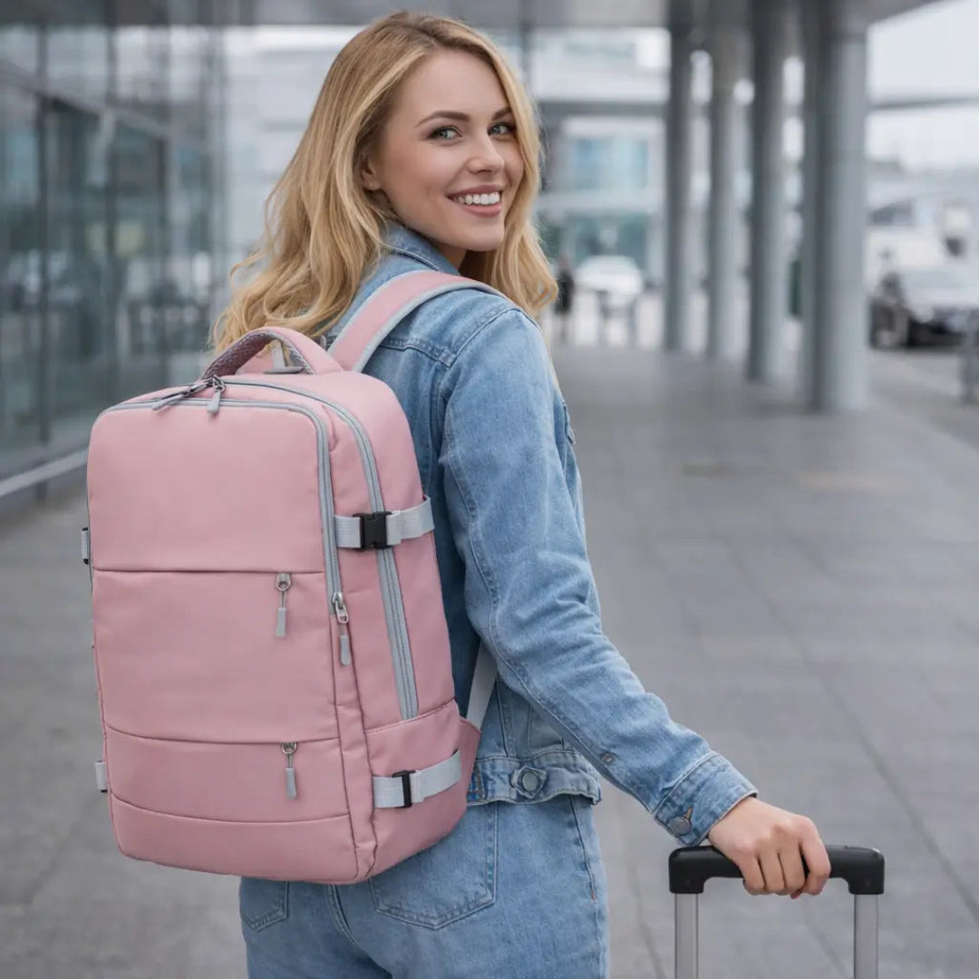 mochila de viagem feminina 